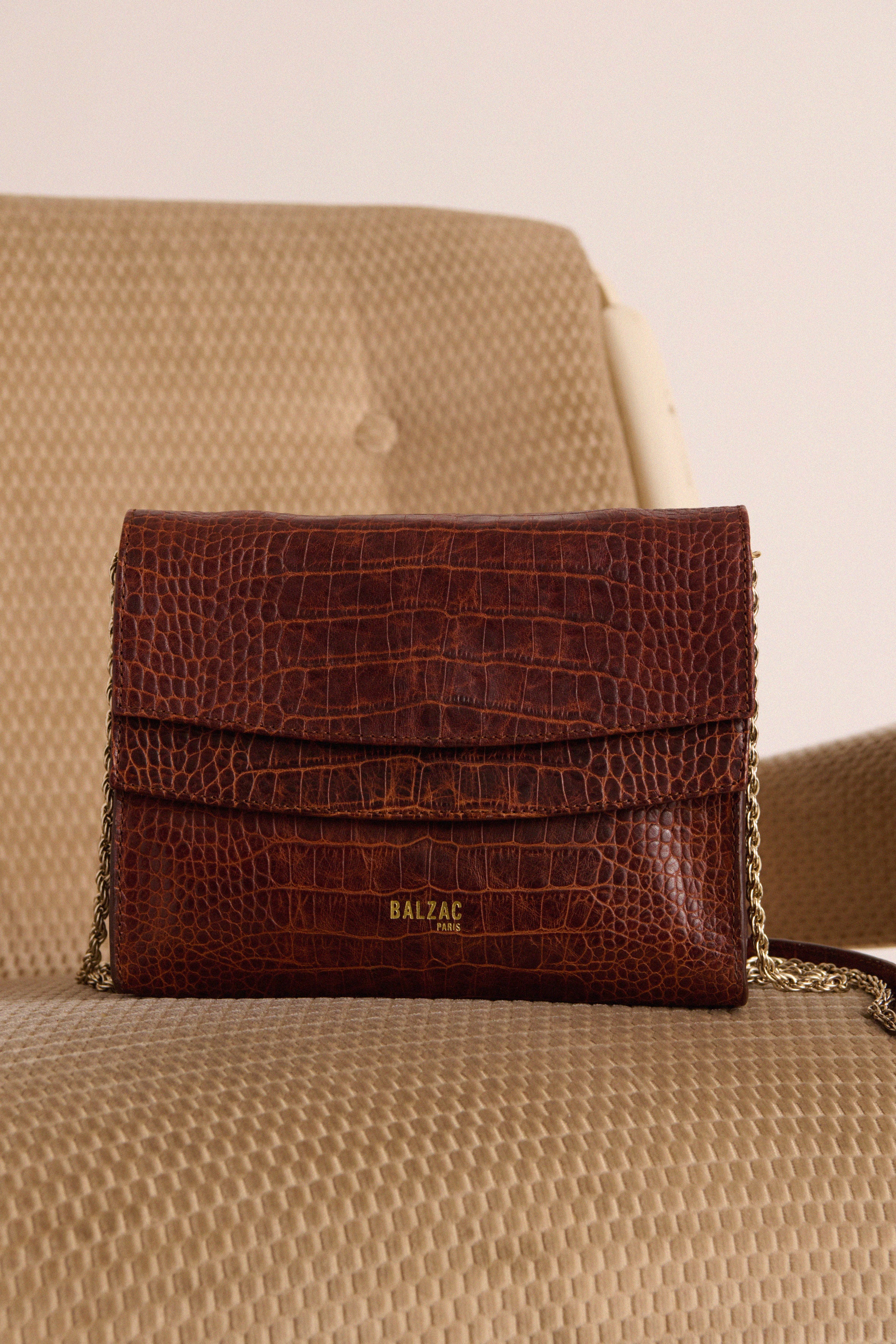Bag Noah cognac embossed