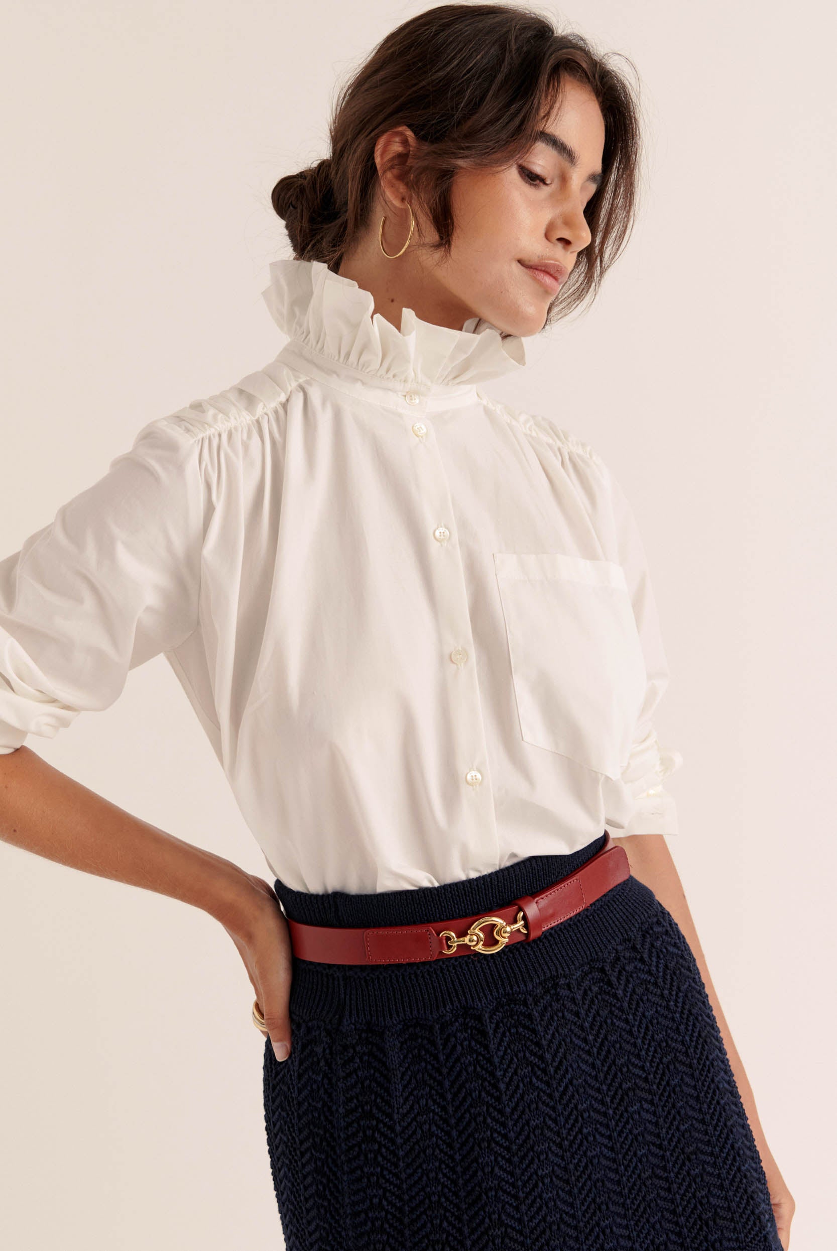Belt Brandon burgundy
