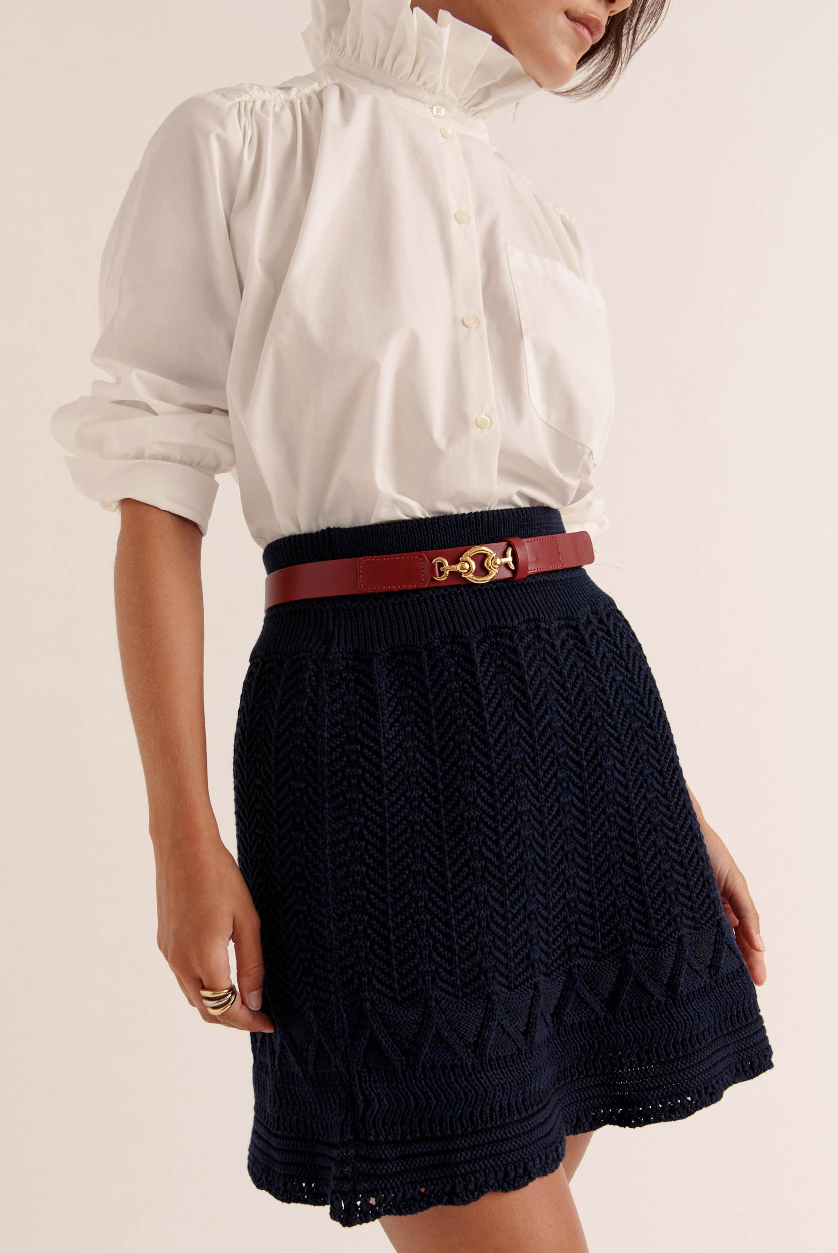 Belt Brandon burgundy