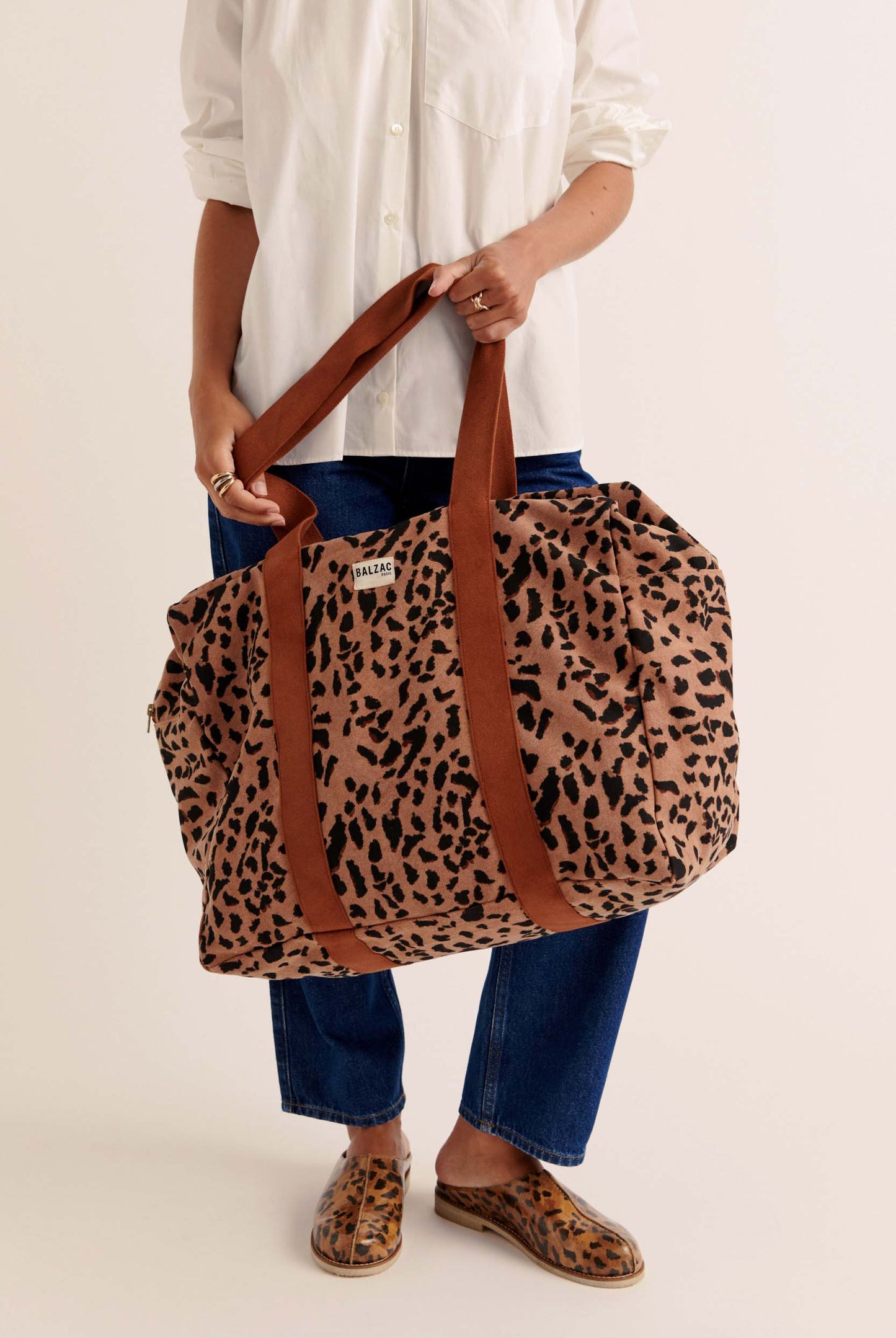 Sac Dany guépard cappuccino