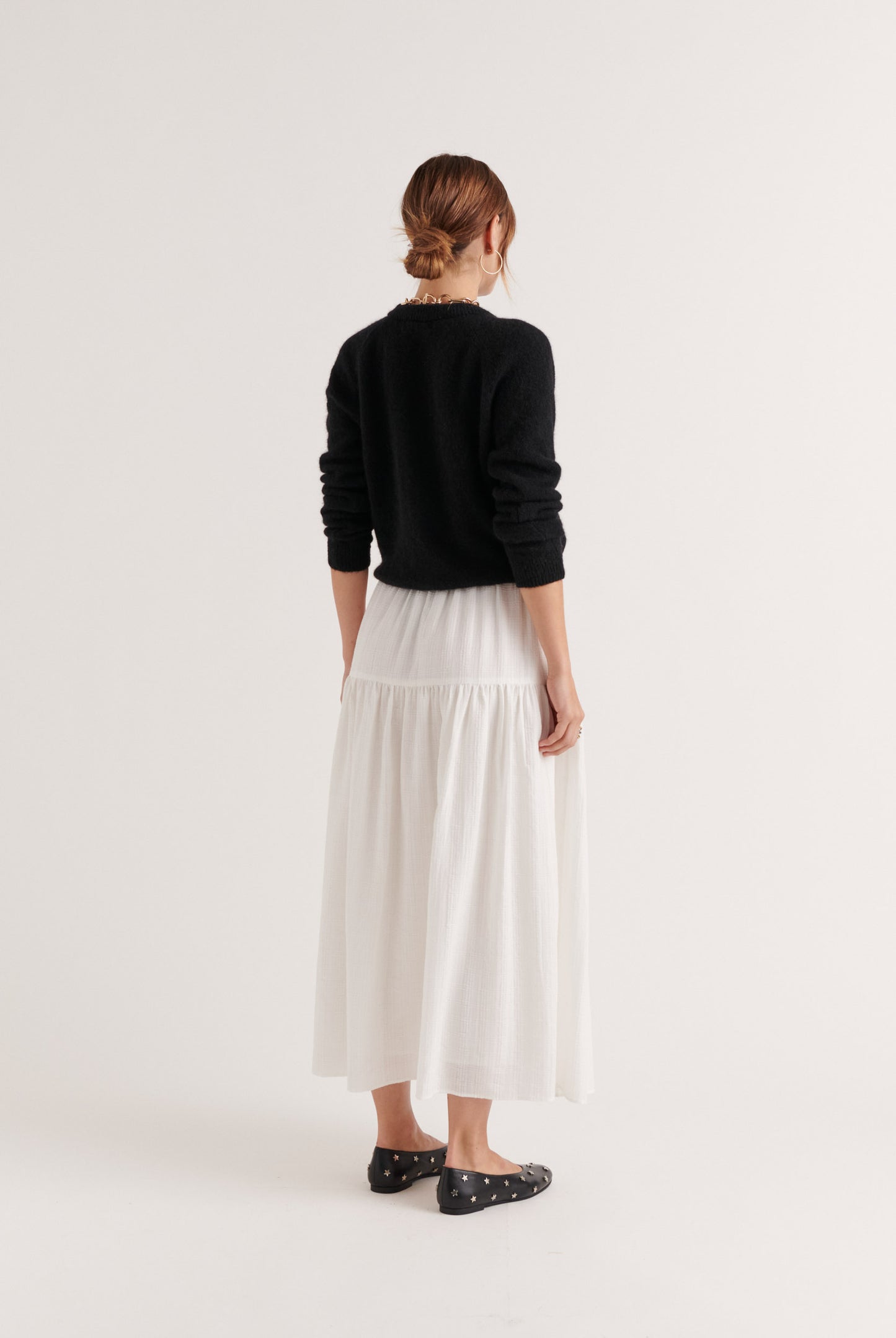 Salina skirt natural white