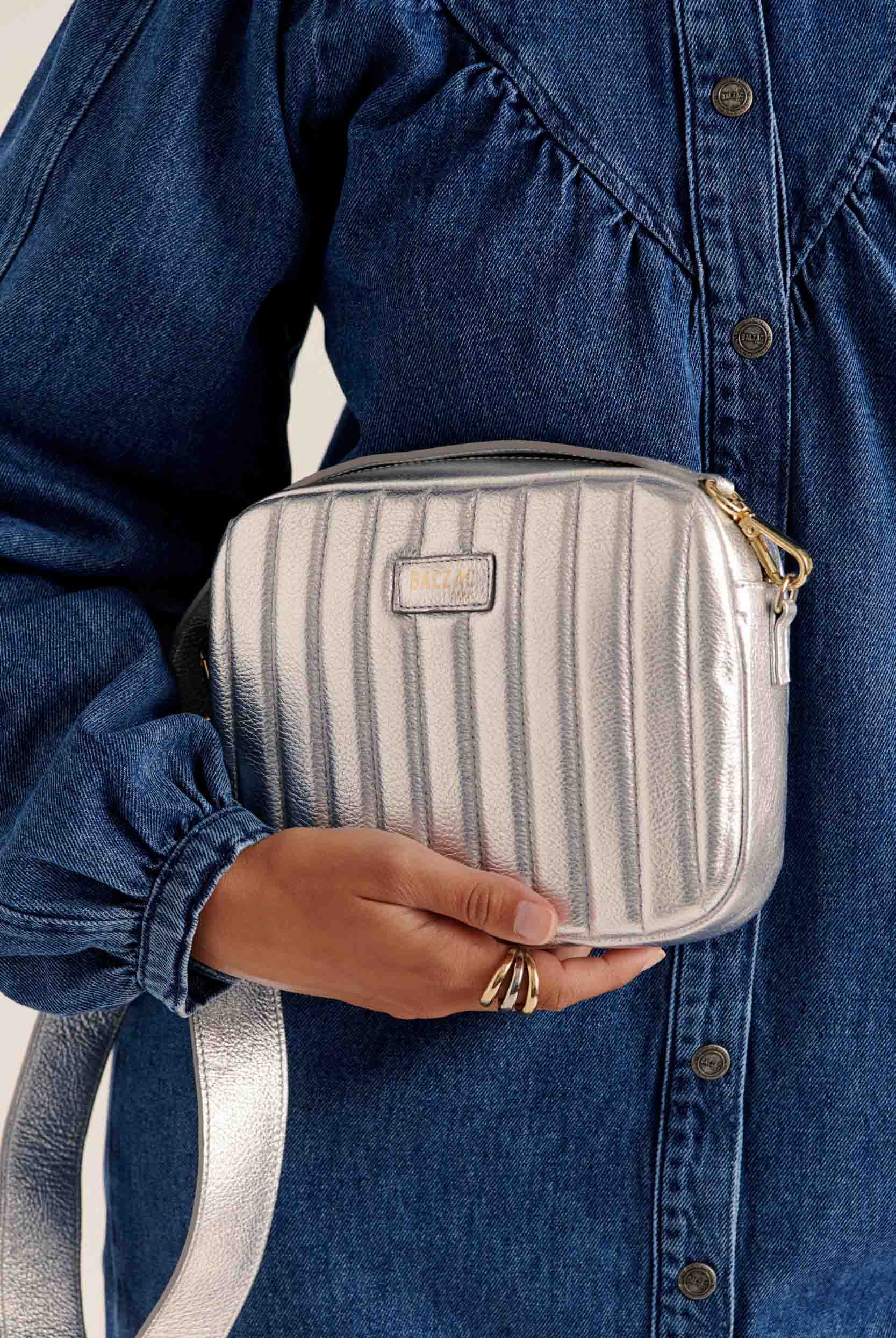 Bag César silver
