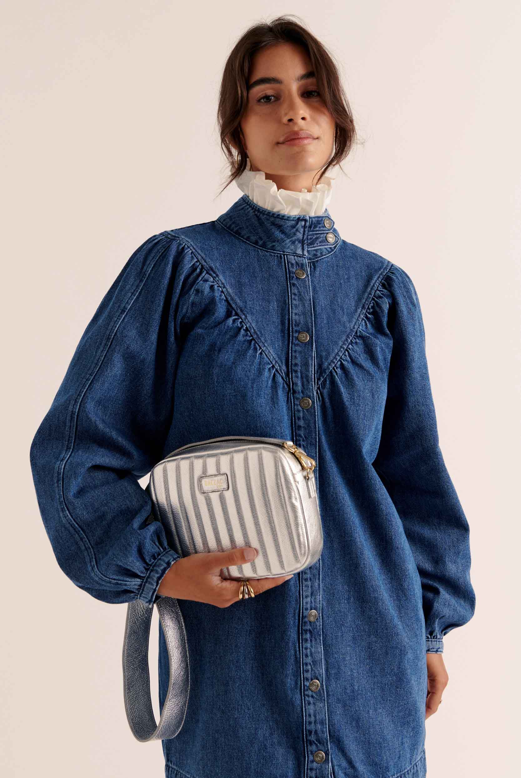Bag César silver
