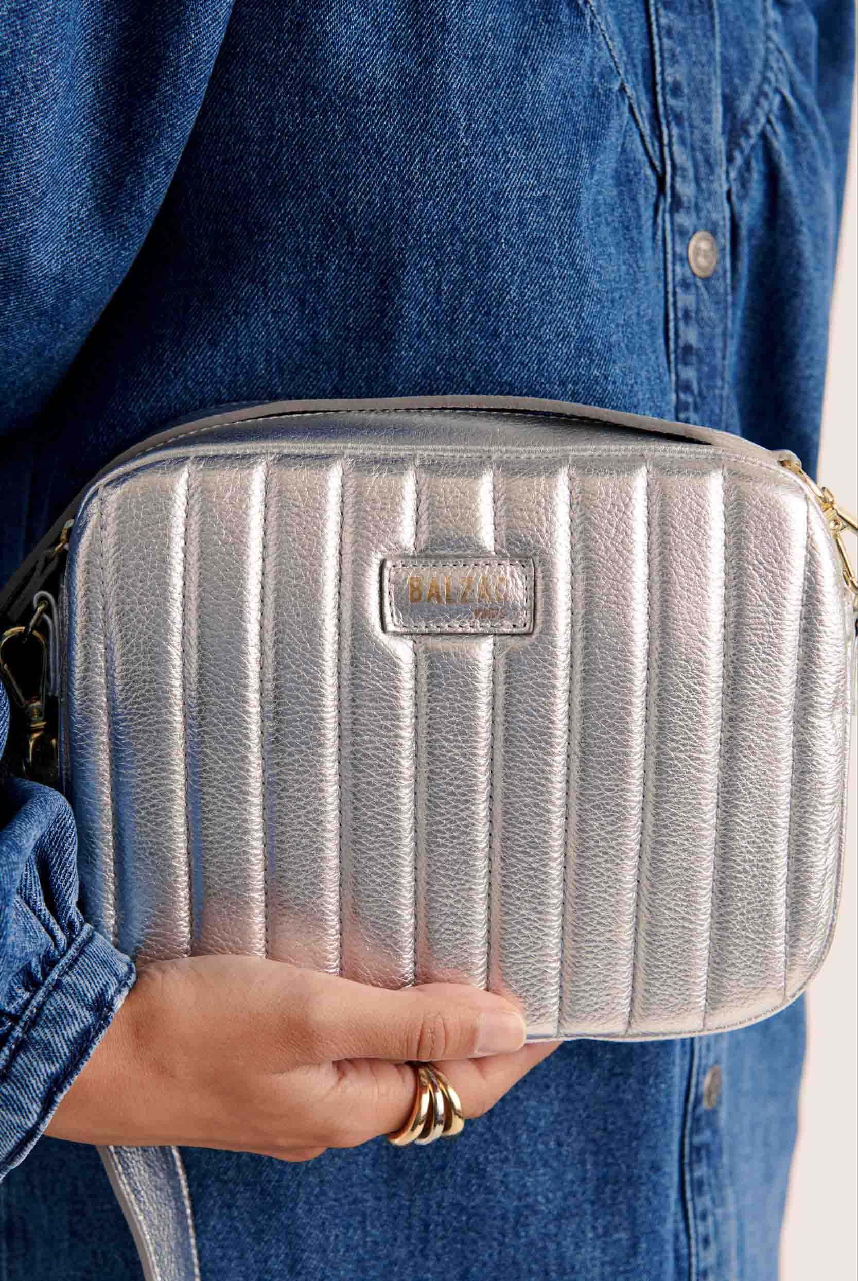 Bag César silver