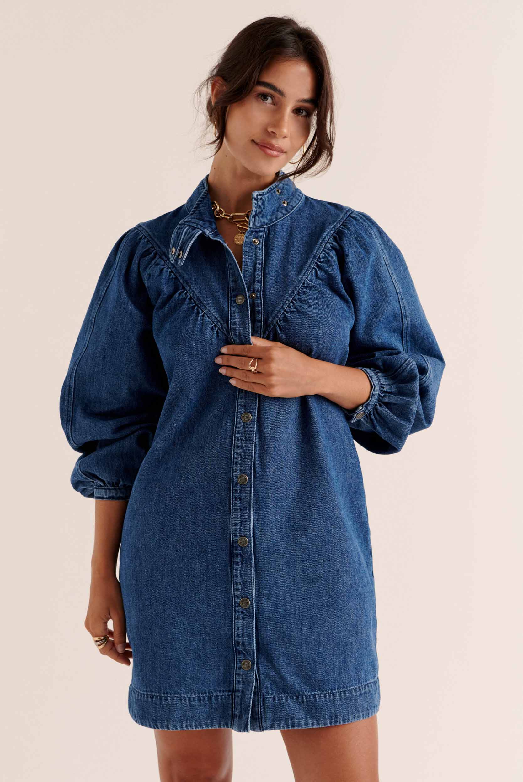 Dress Betsy ultramarine blue