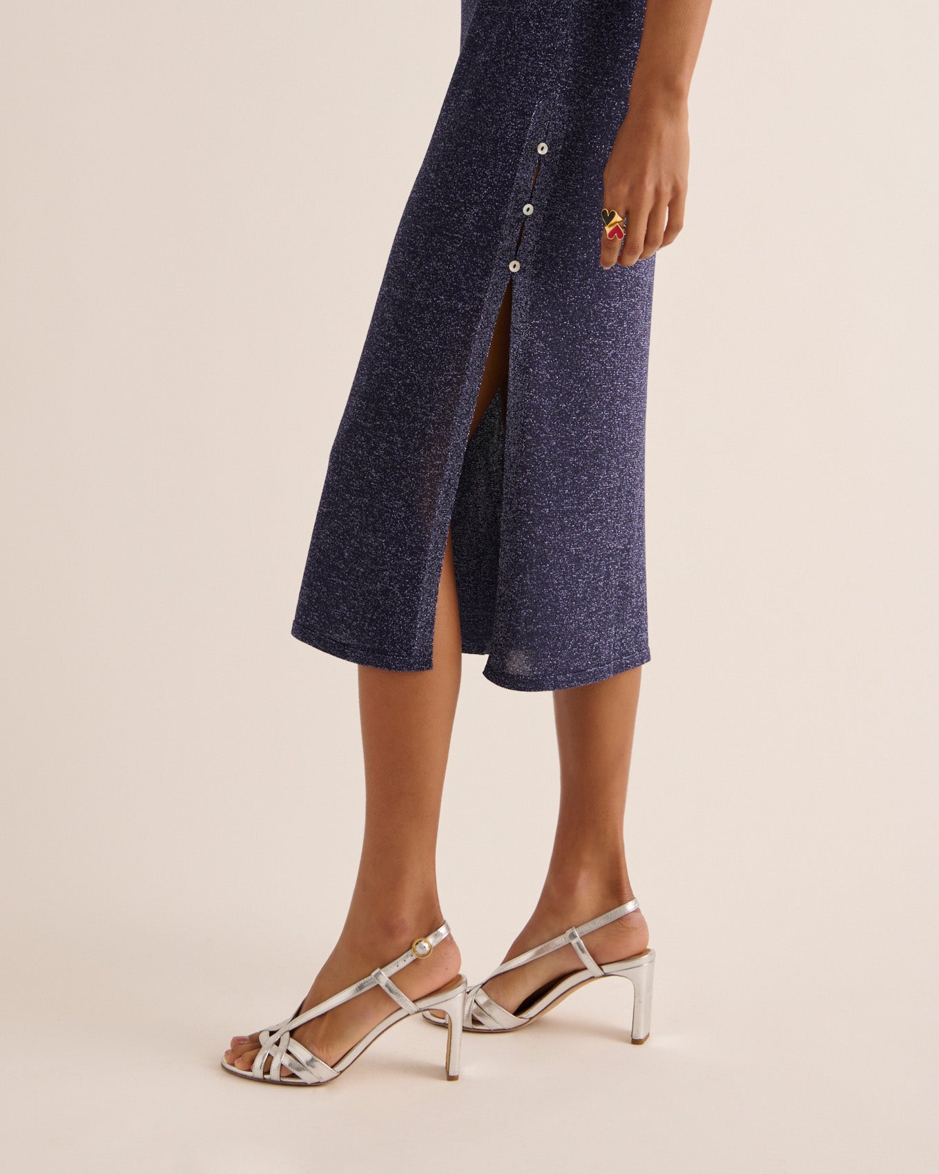 Dress Persil navy iridescent