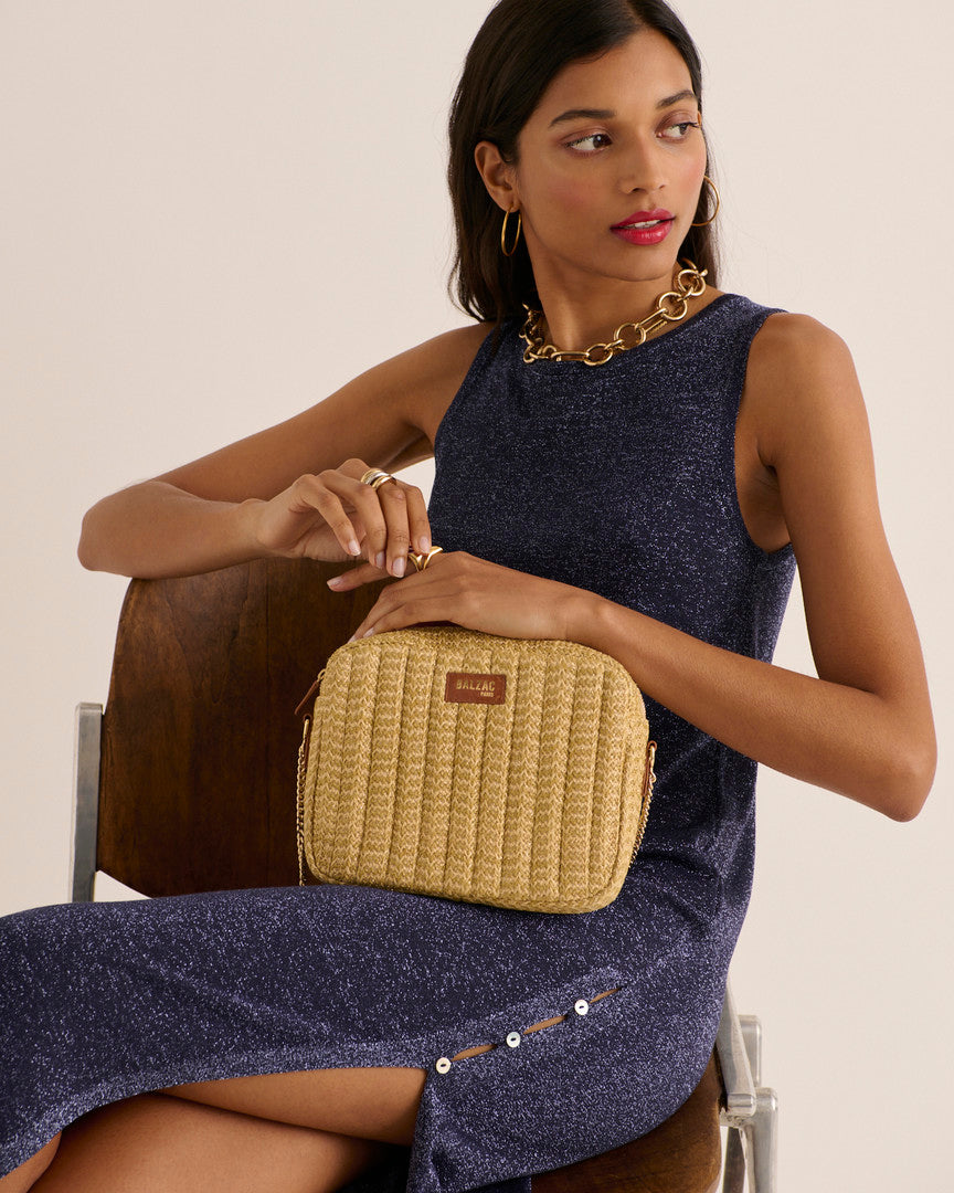 Bag César raffia