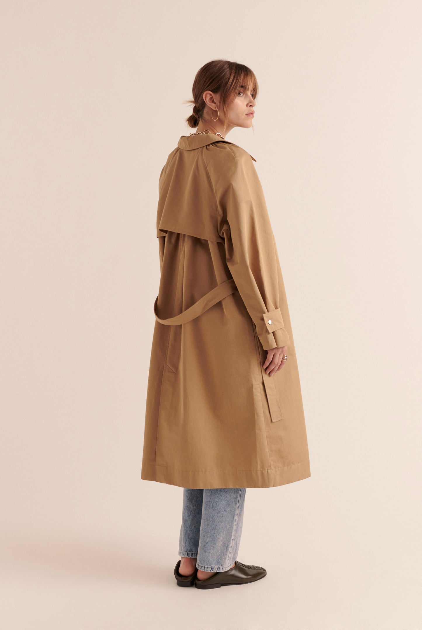 Galant beige trench coat