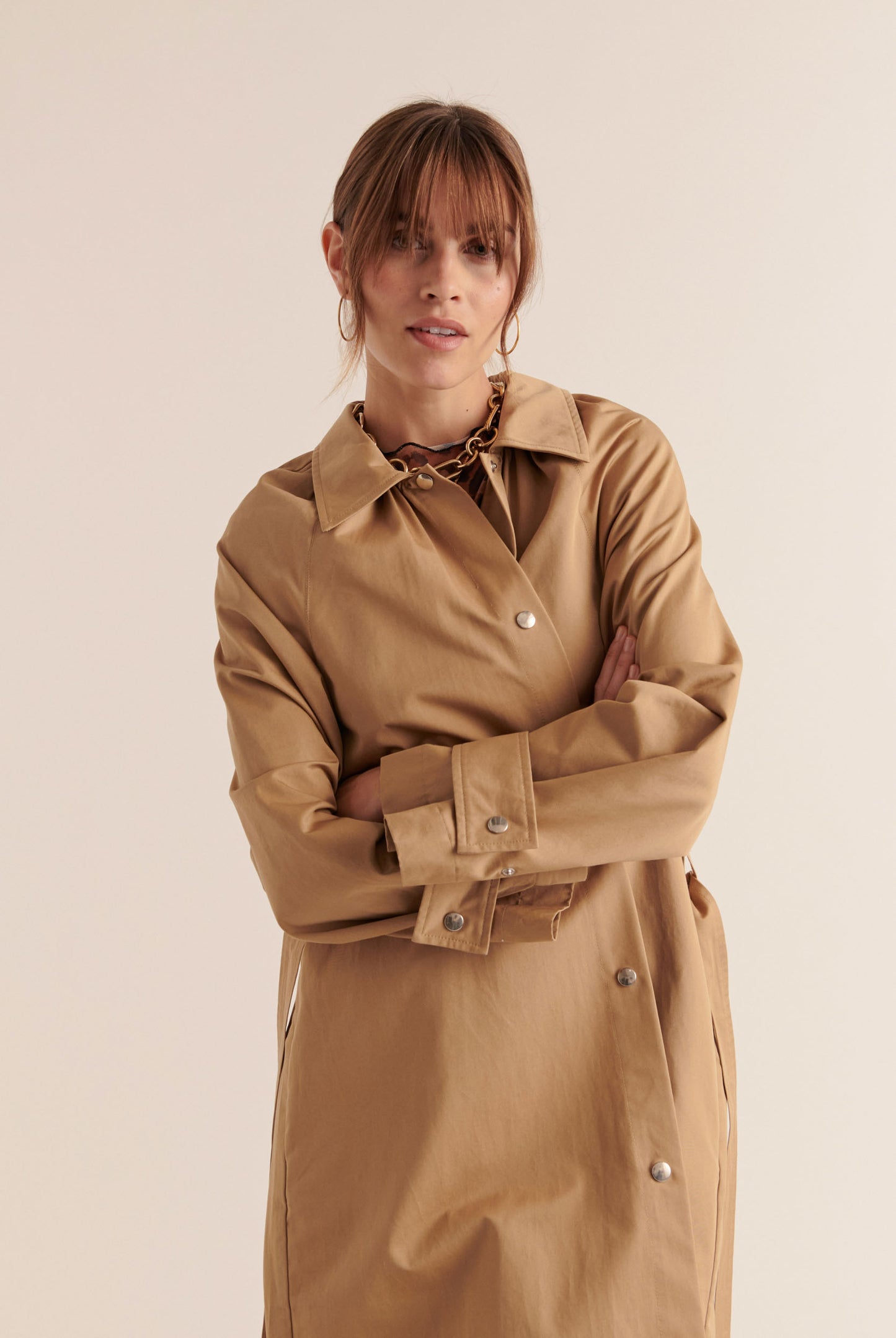 Galant beige trench coat