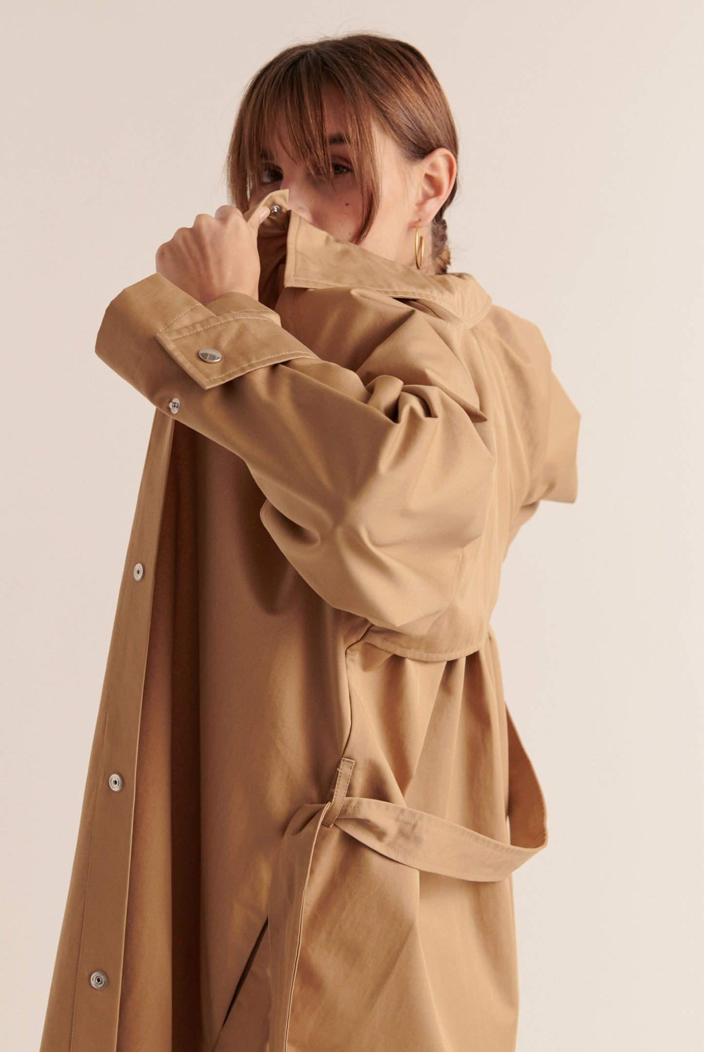 Galant beige trench coat