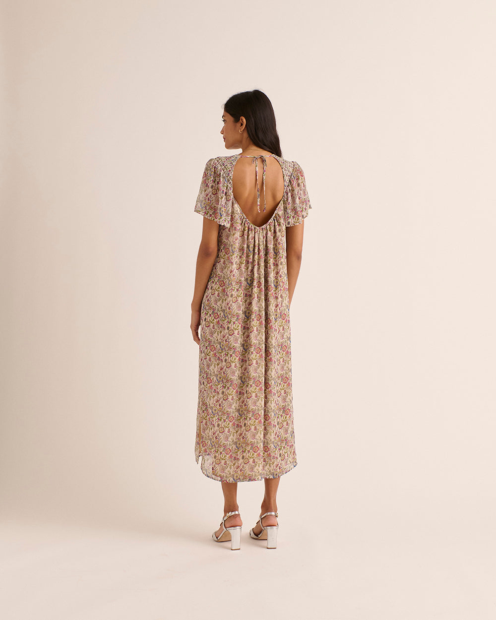 Dress Valence printed sunset flower