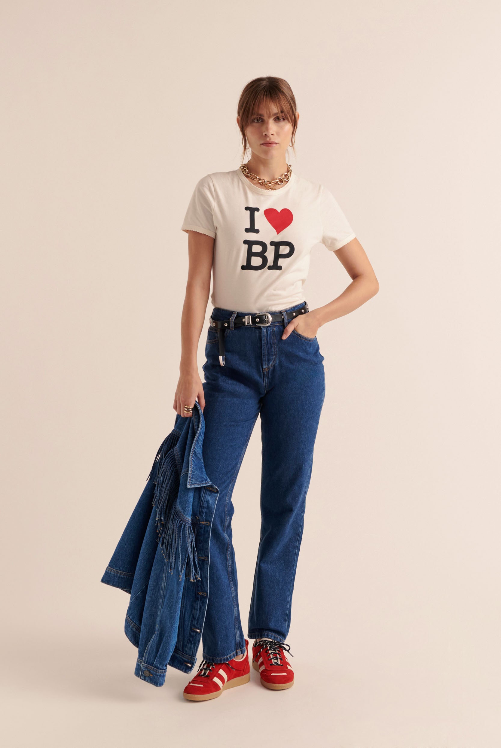 Jeans Fauve blue midi