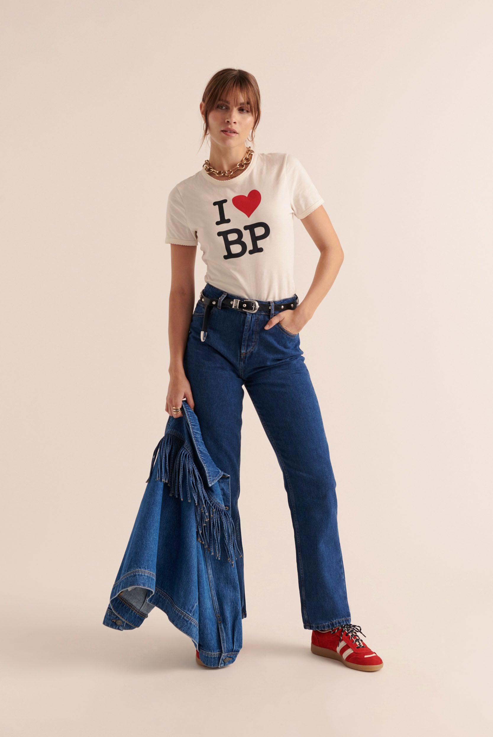 Jeans Fauve blue midi