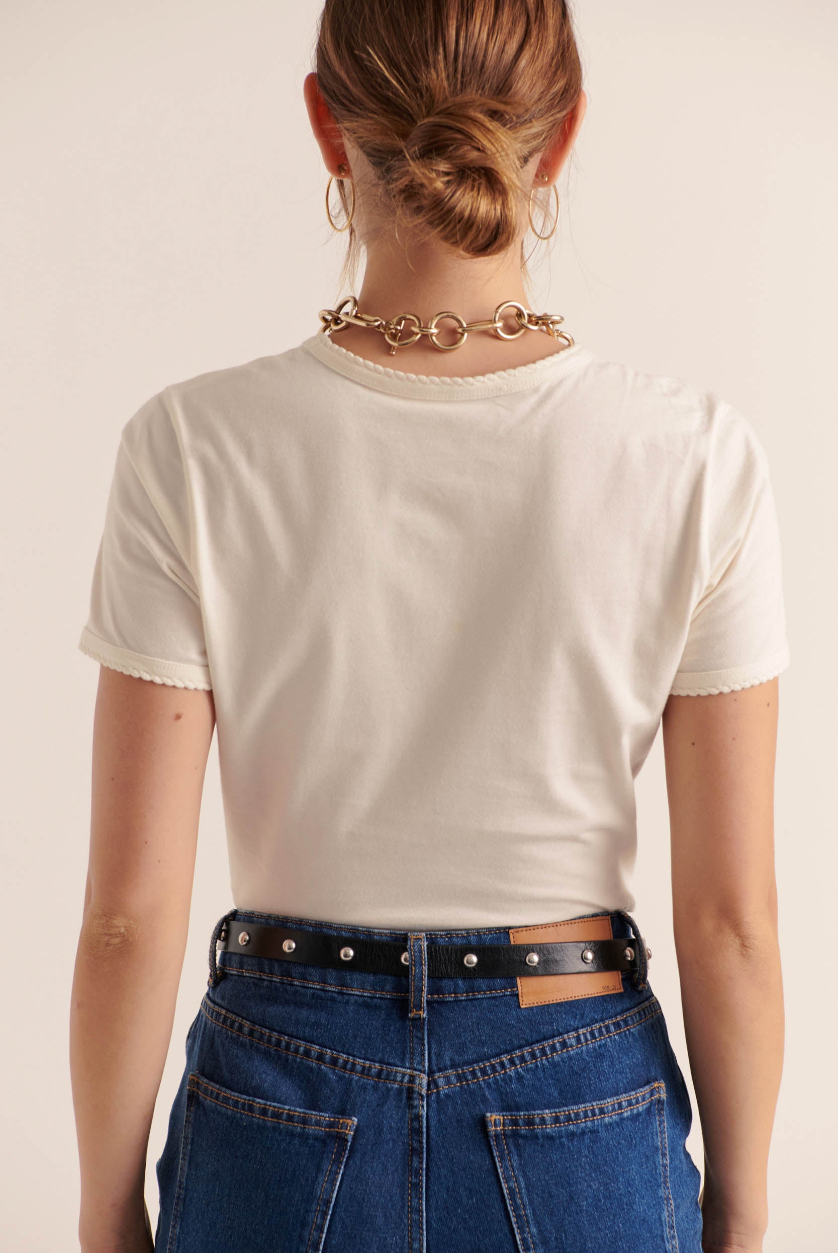 Belt Cameron clouté black