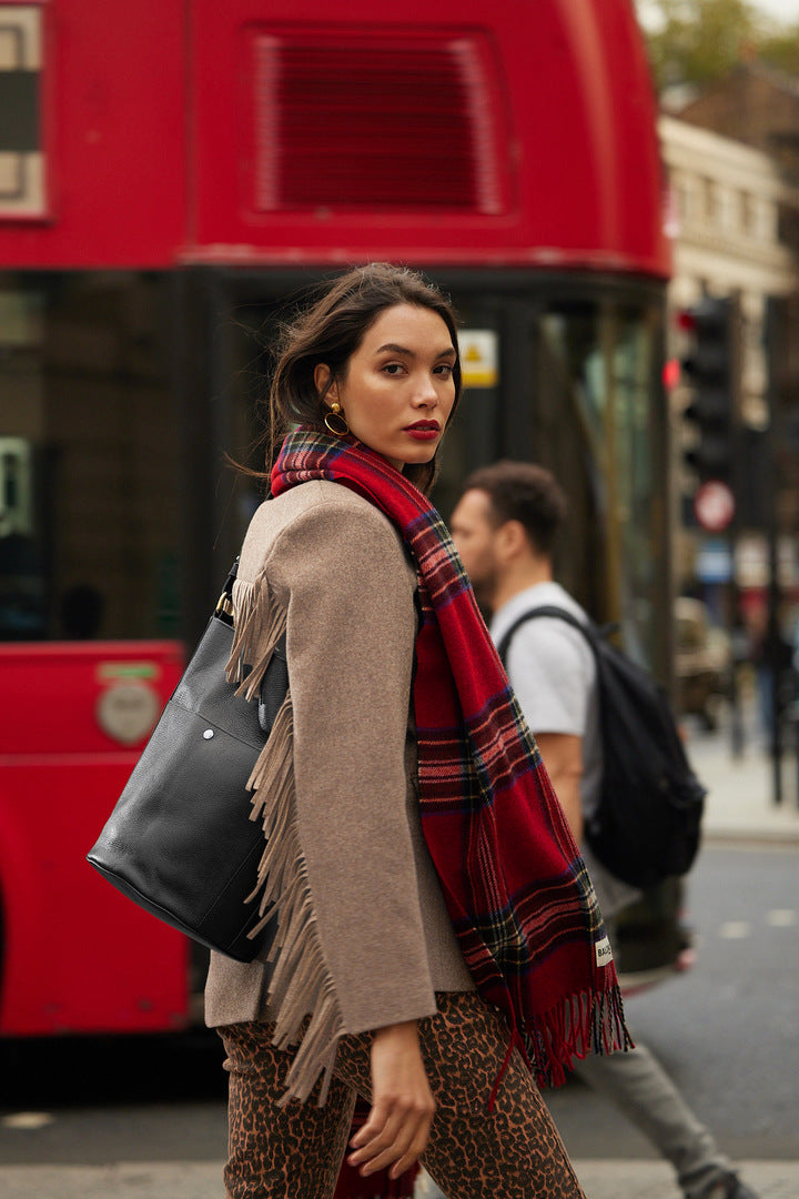 Scarf Public tartan red