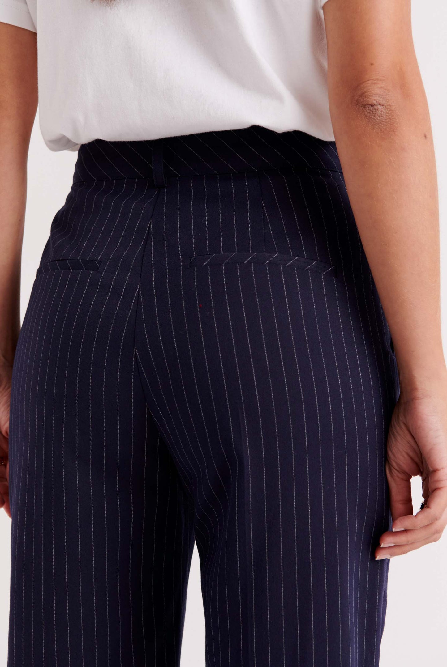 Dan pants navy stripes