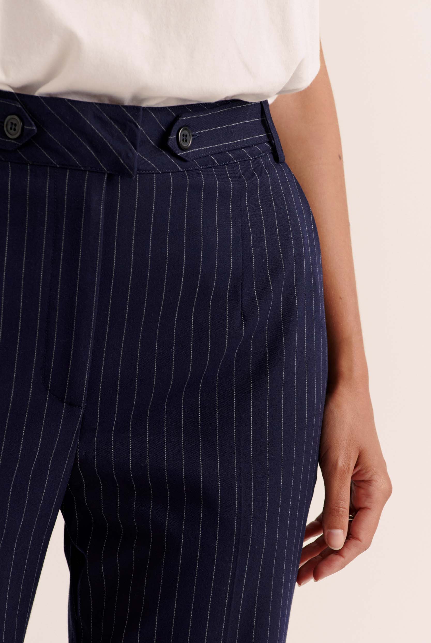 Pants Dan stripes navy