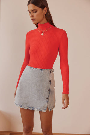 Jupe Brio bleu glacier