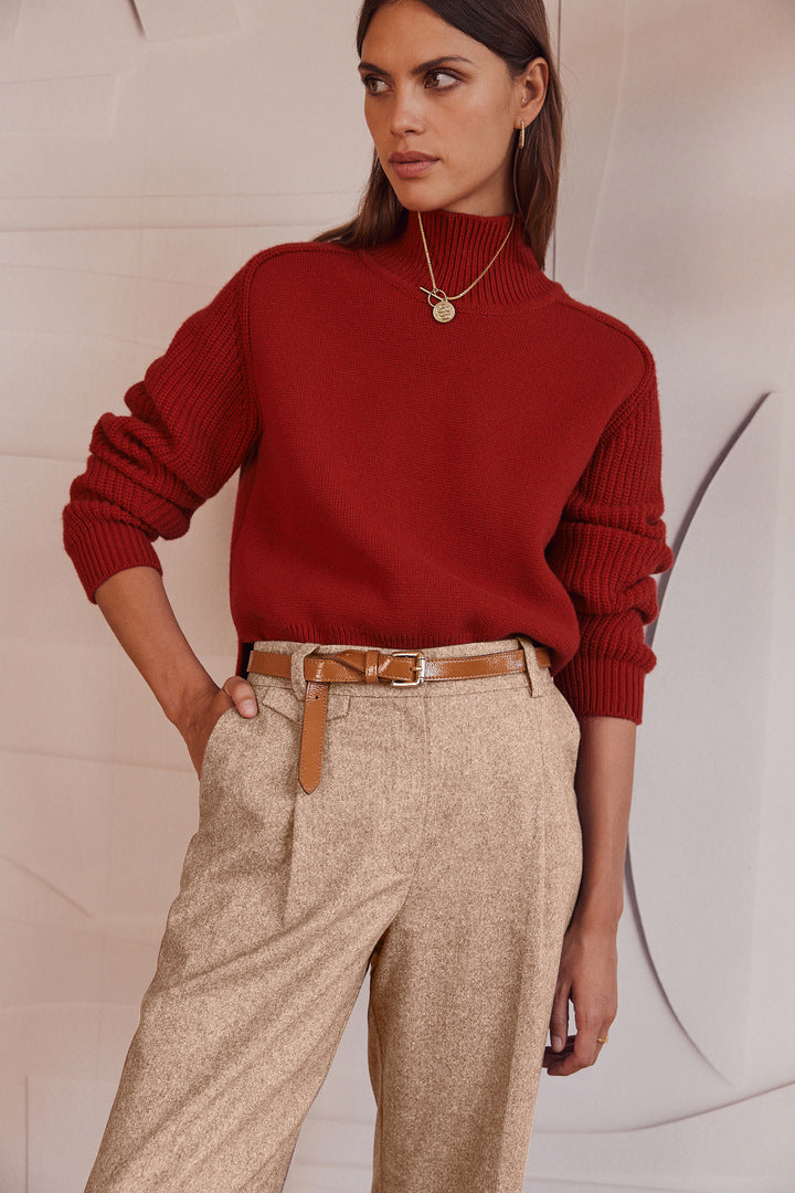 Red Maël sweater