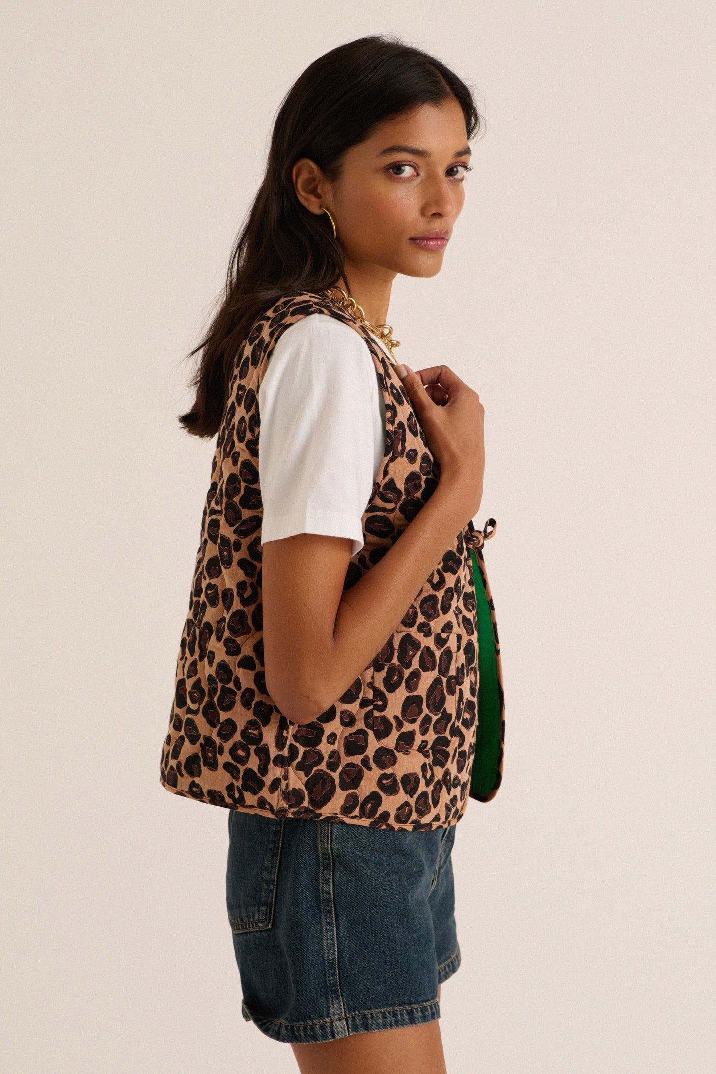 Leopard Shade Vest