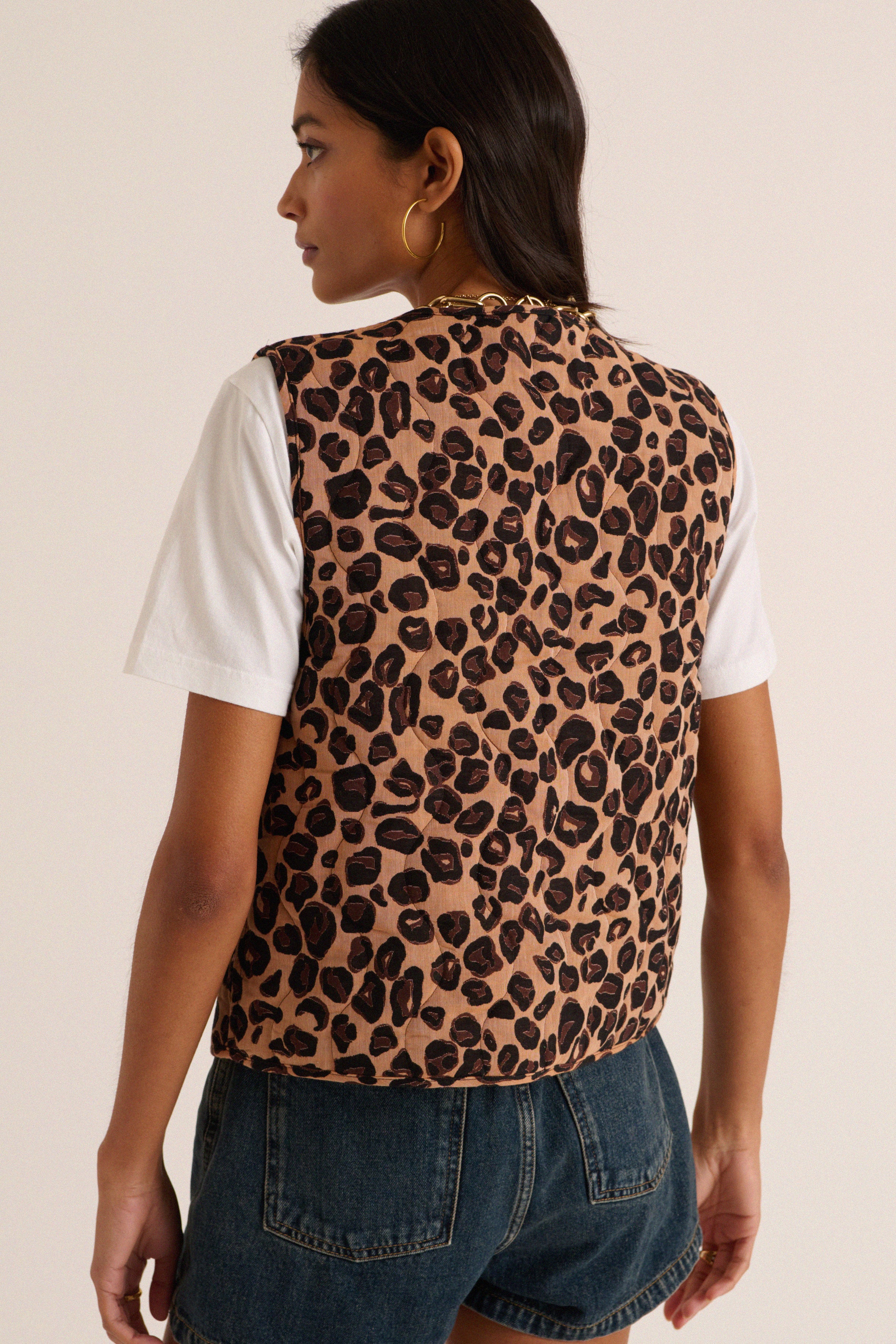Leopard Shade Vest