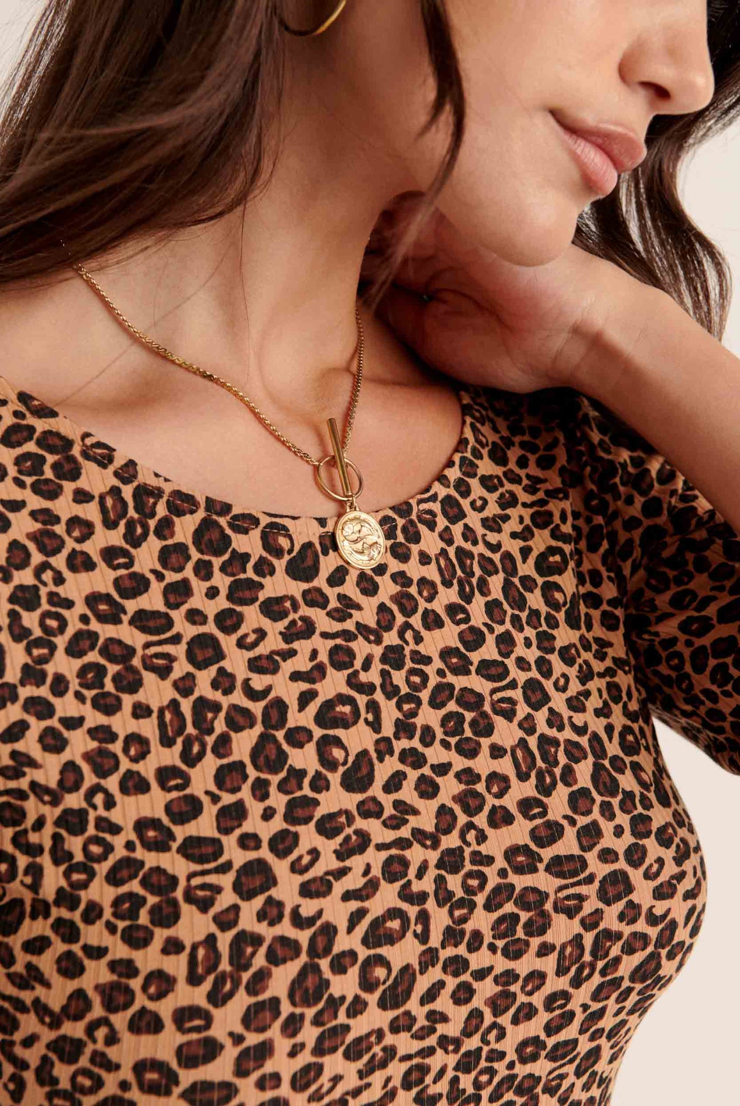 Brol leopard bodysuit