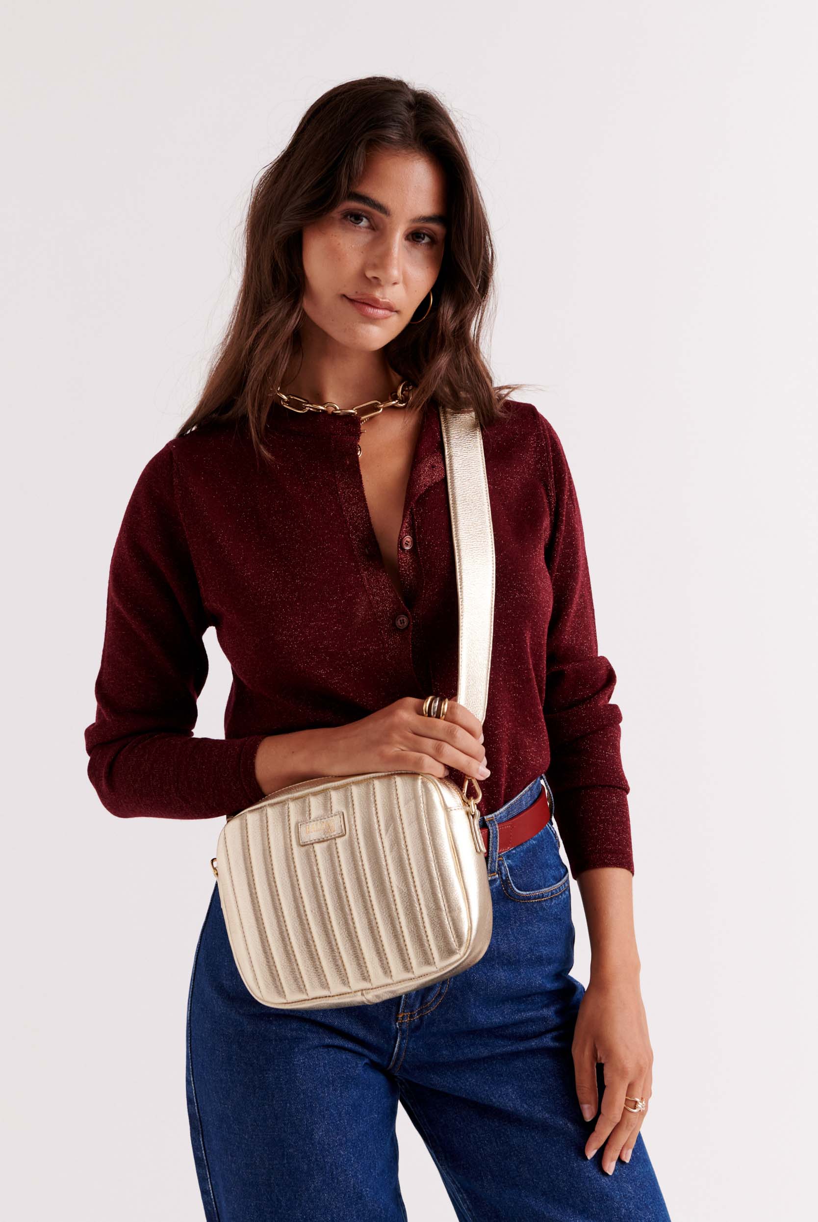 Bag César gold