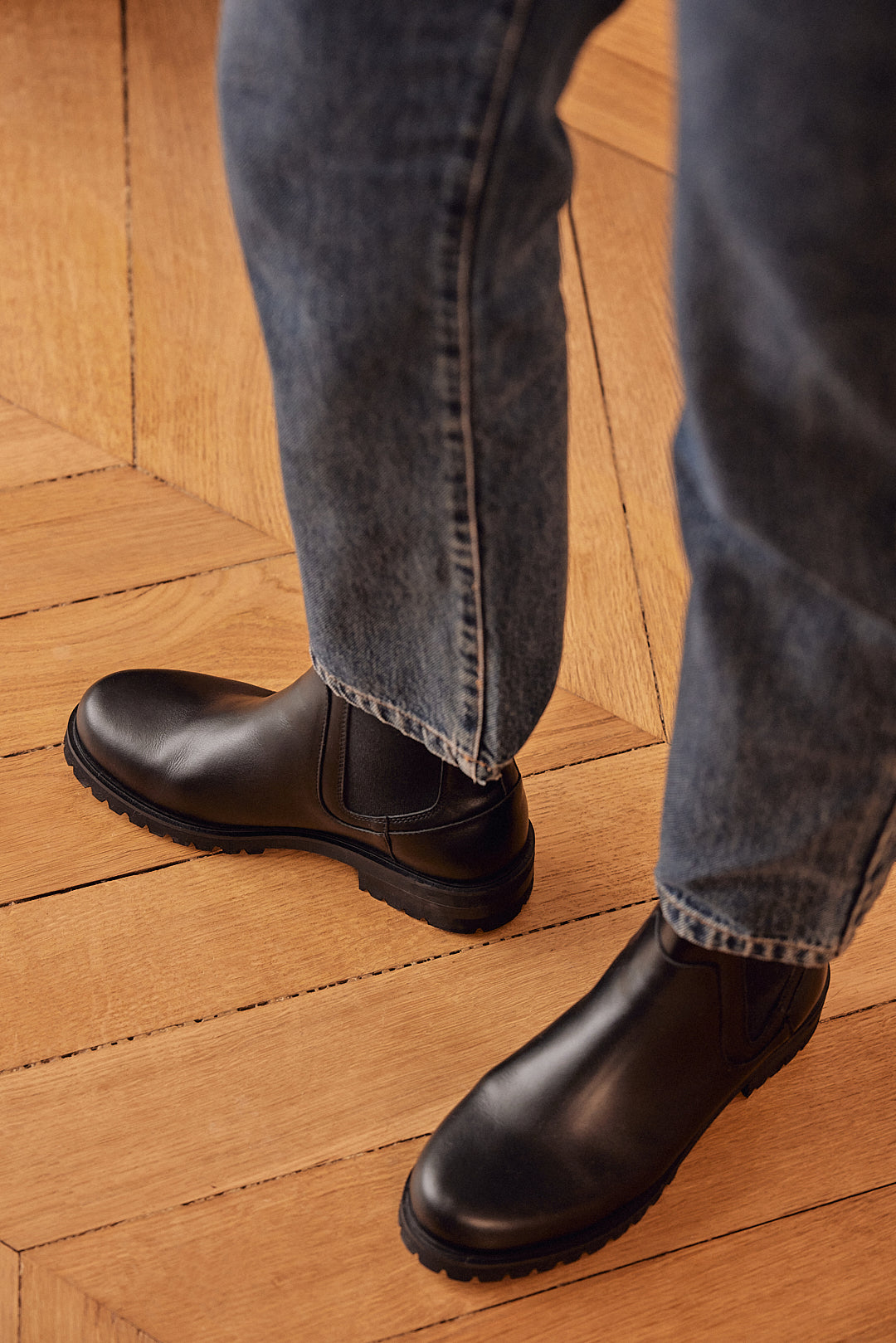 Black Blandine ankle boots