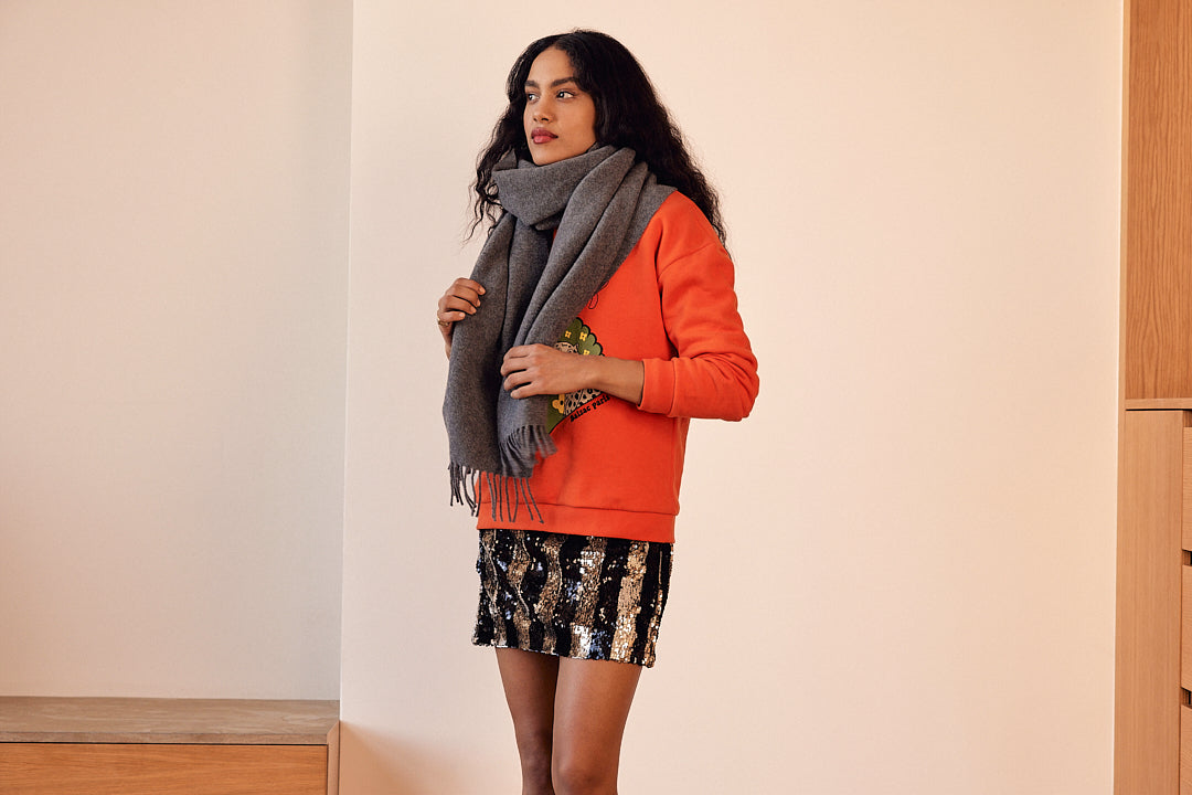 Scarf Public gray