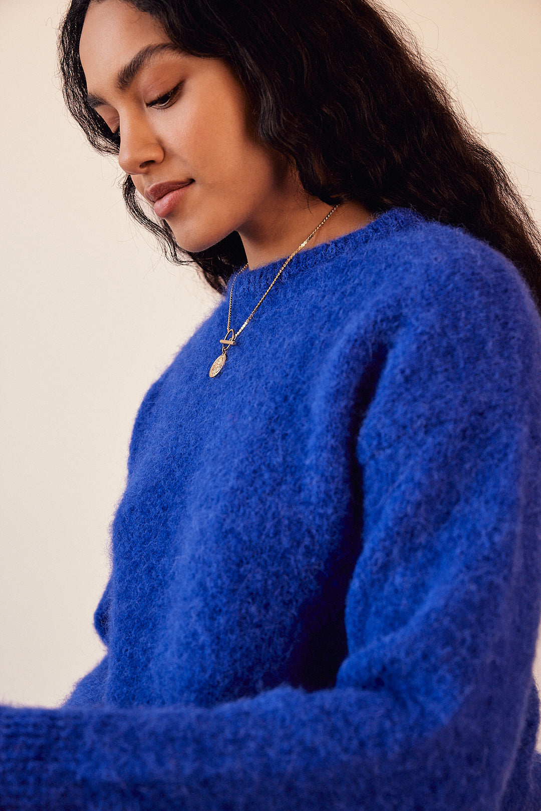 Royal blue Doudou sweater