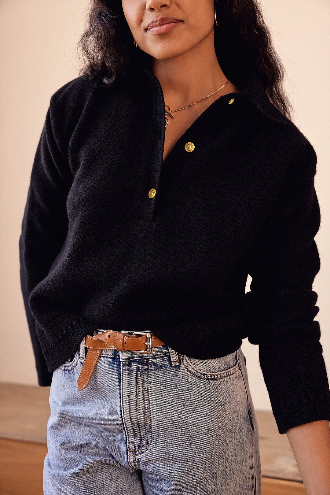 Aimé black sweater