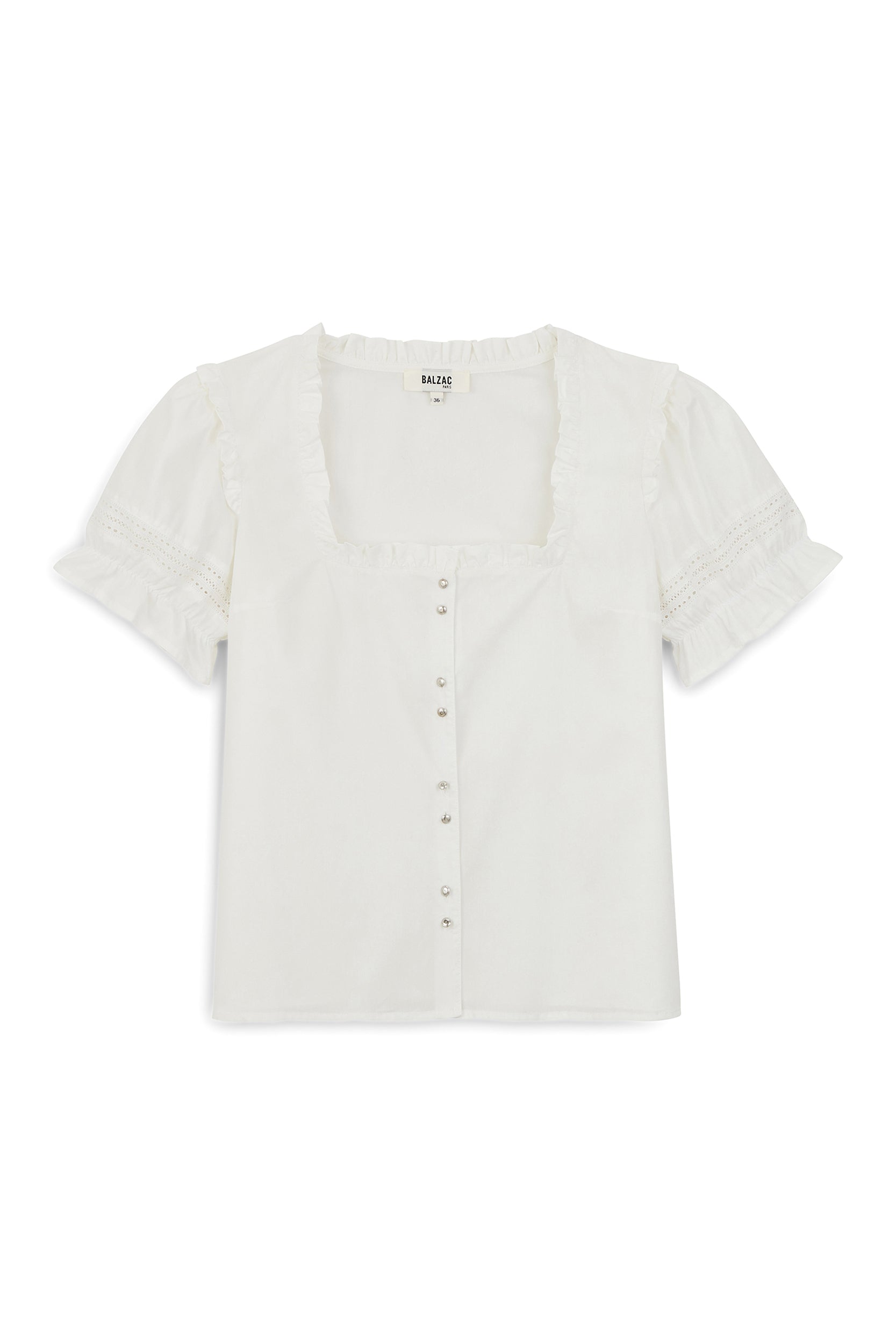 Natural white Anetta shirt