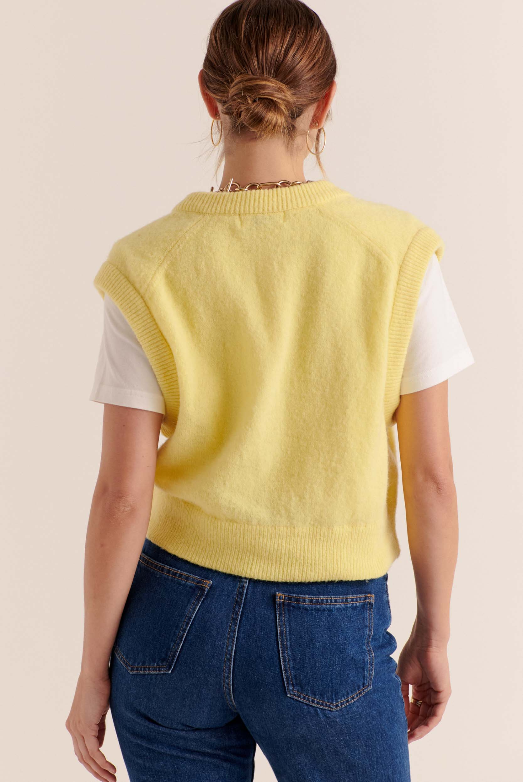 Cardigan Brooke yellow