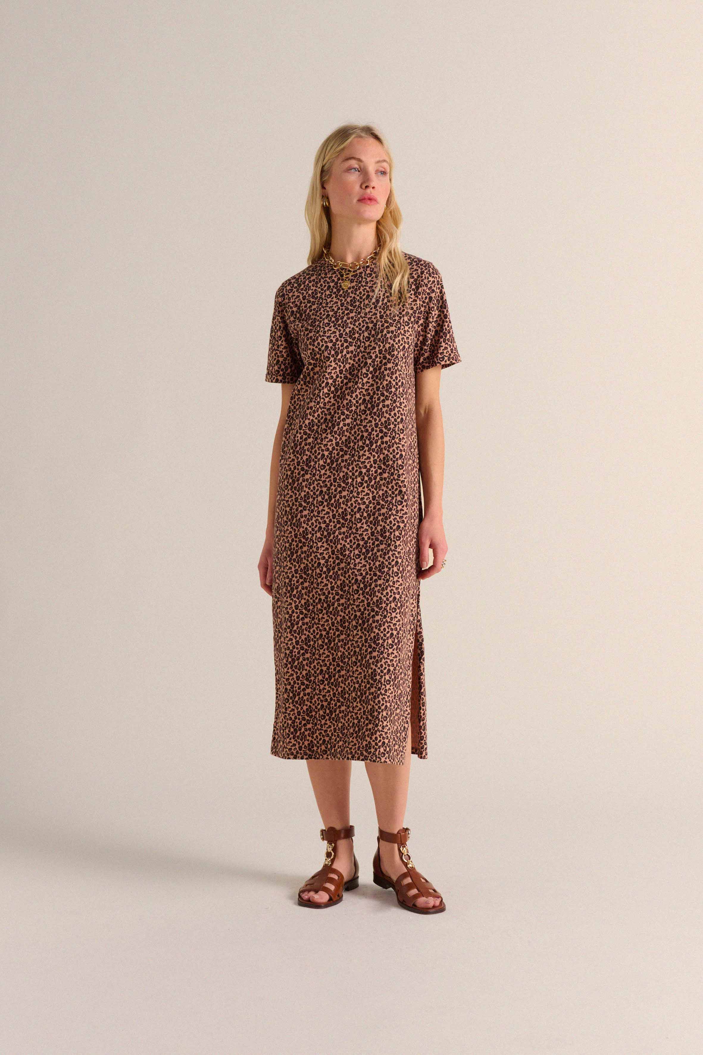 Dress Claodia leopard
