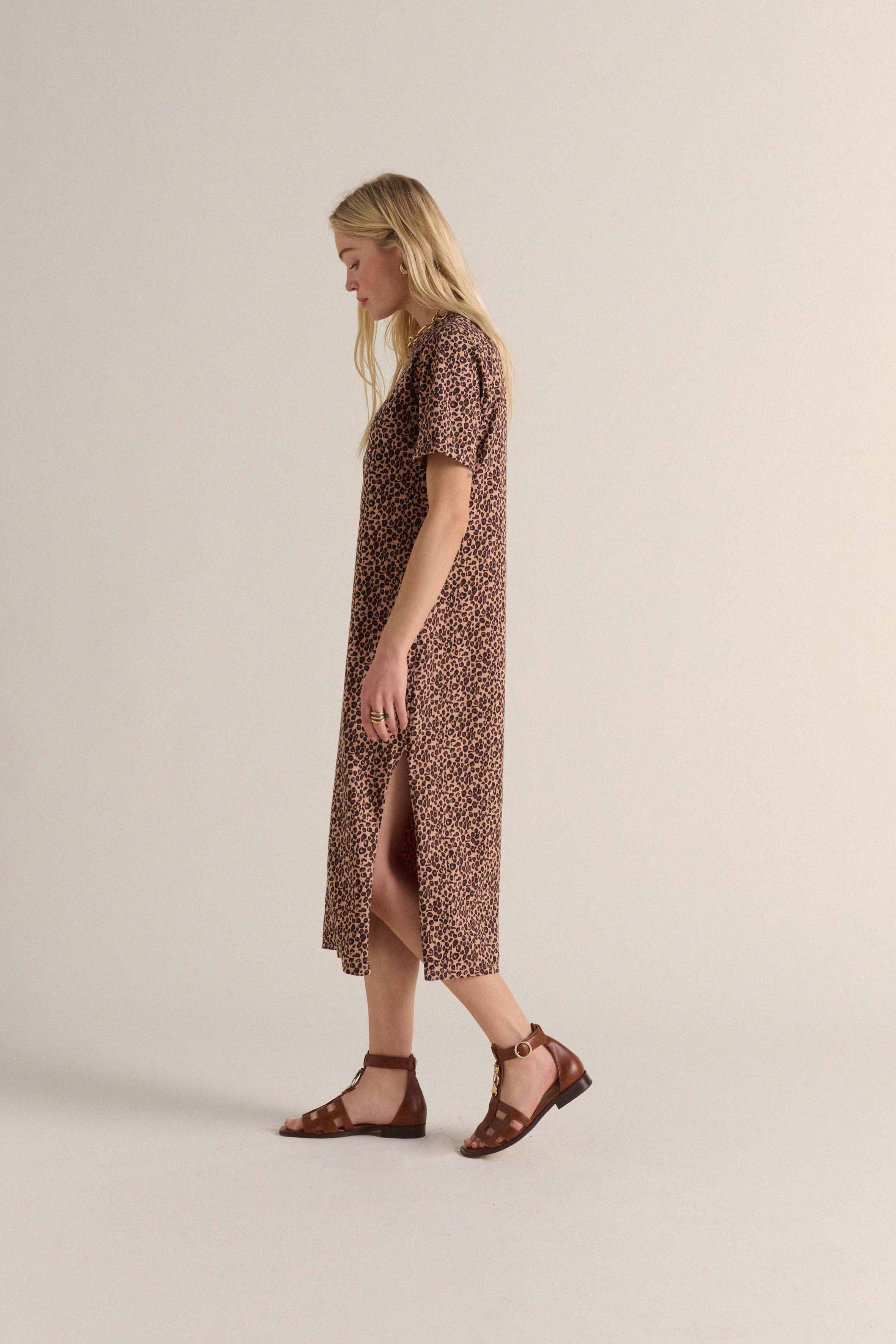 Dress Claodia leopard