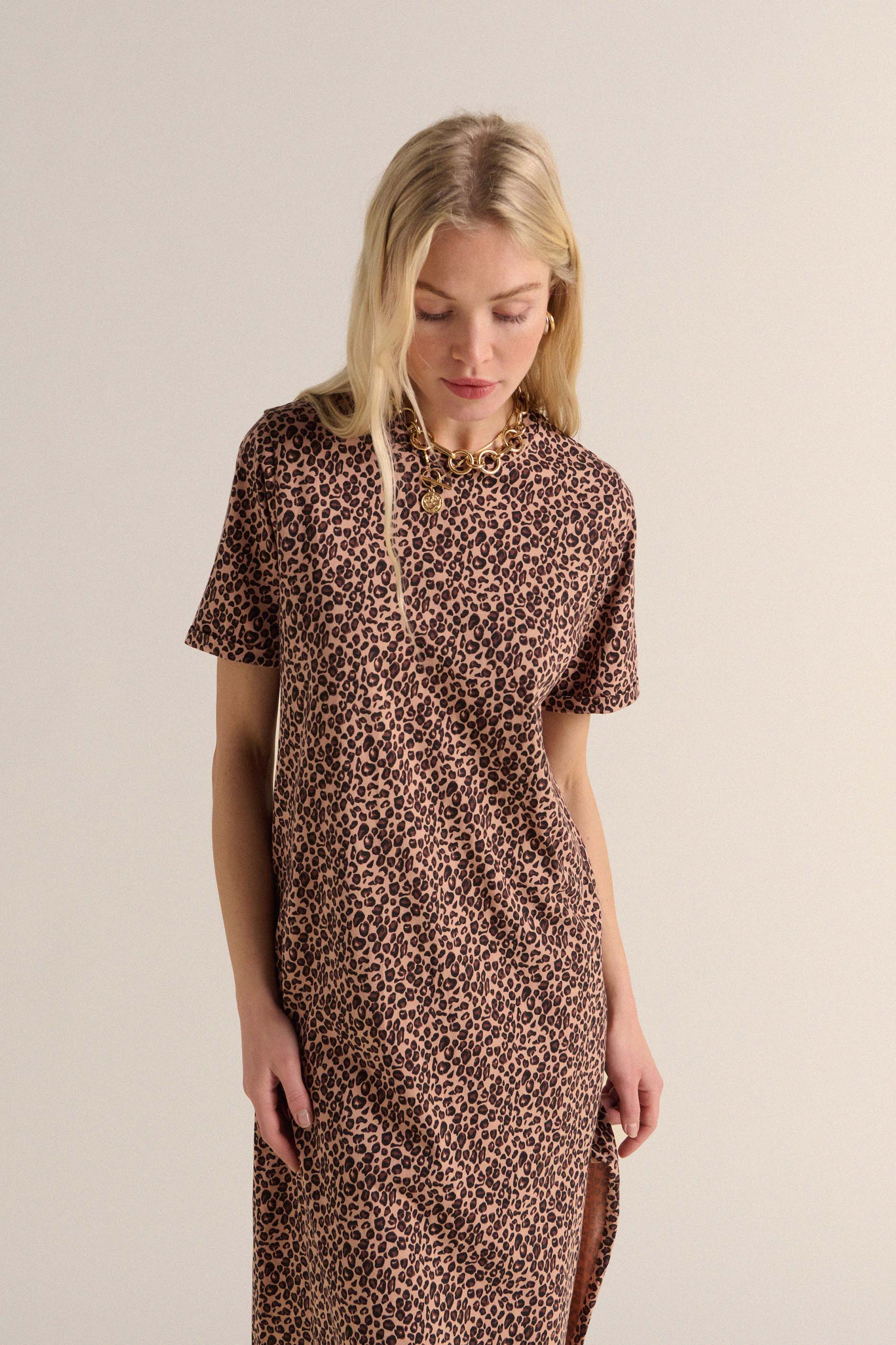 Dress Claodia leopard