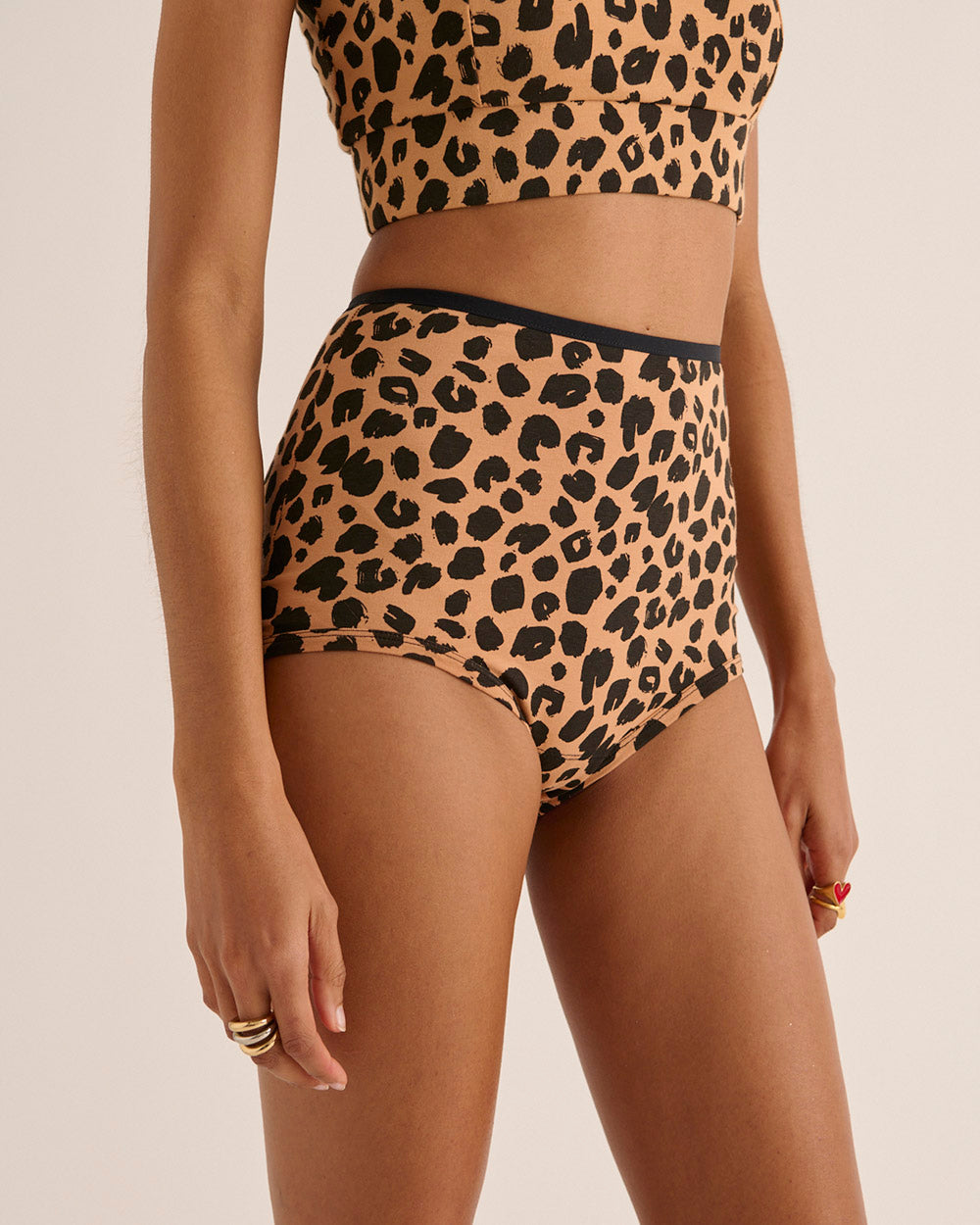 Désir leopard panties