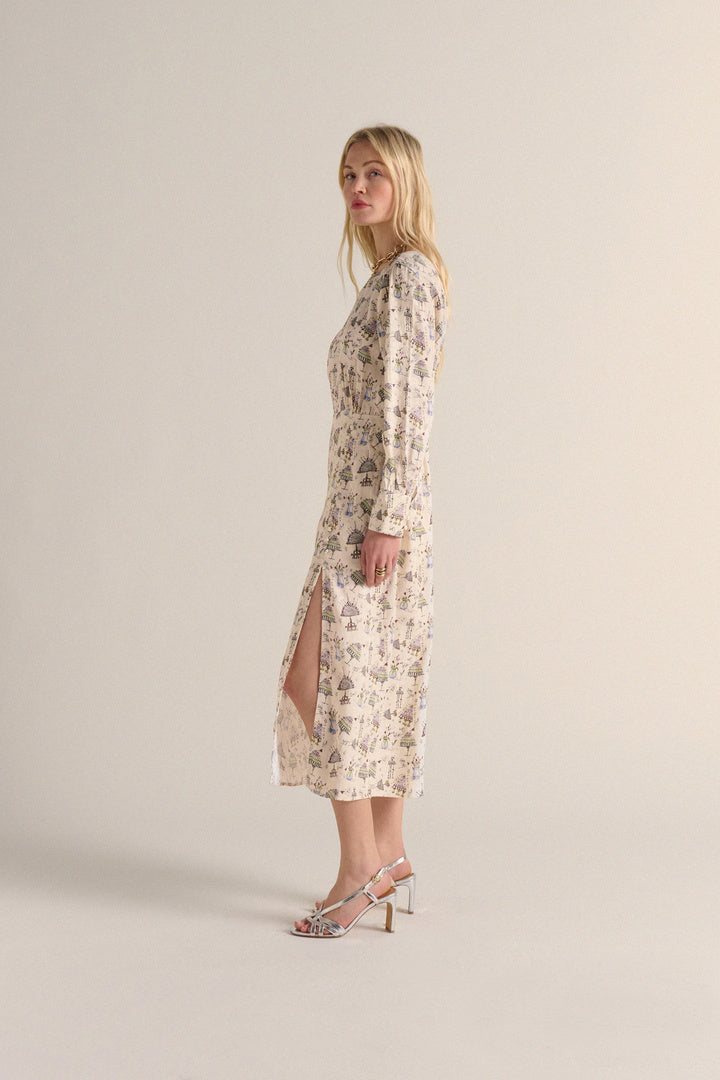 Dress Sereine printed anniversaire