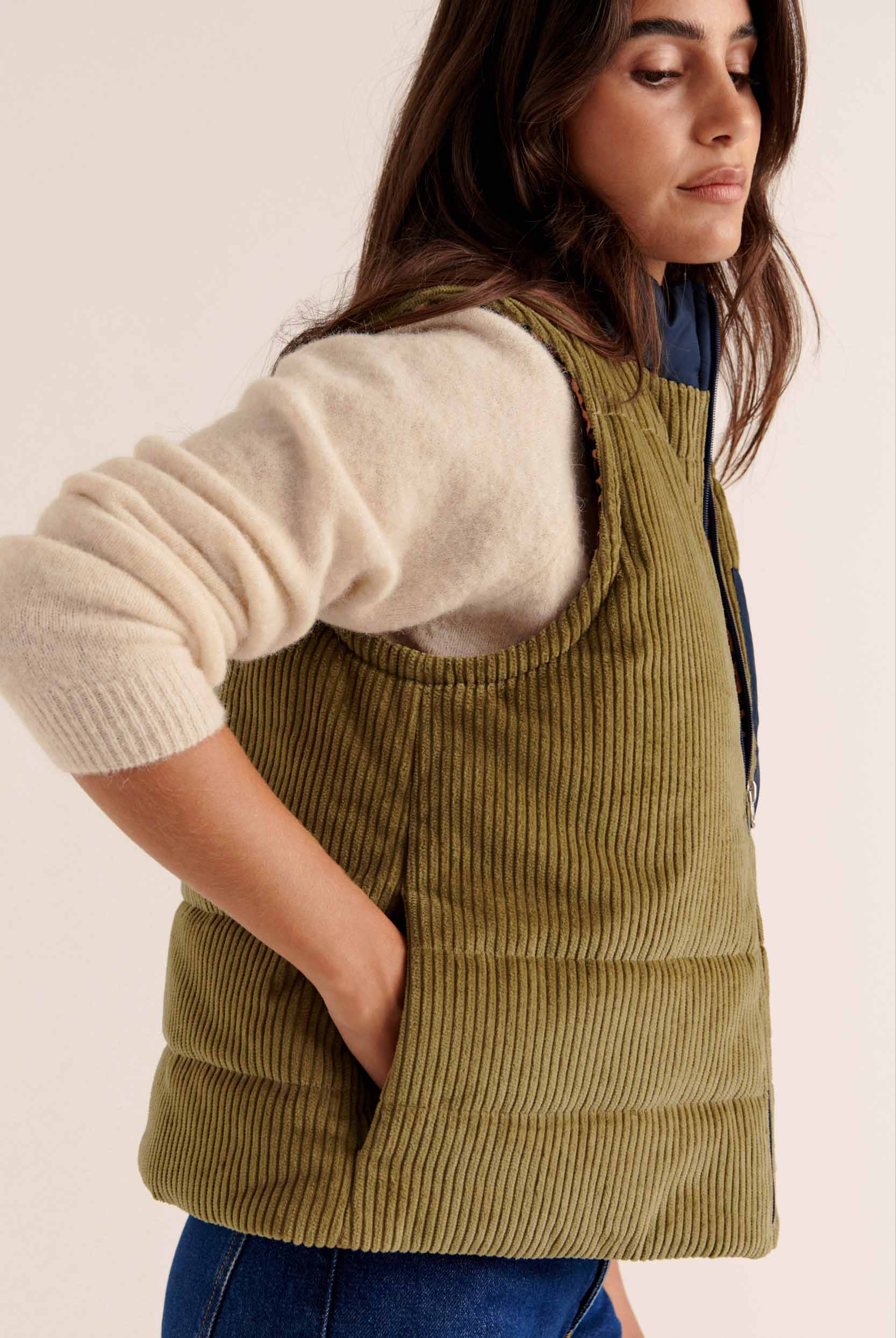 Jacket Banquise green mousse