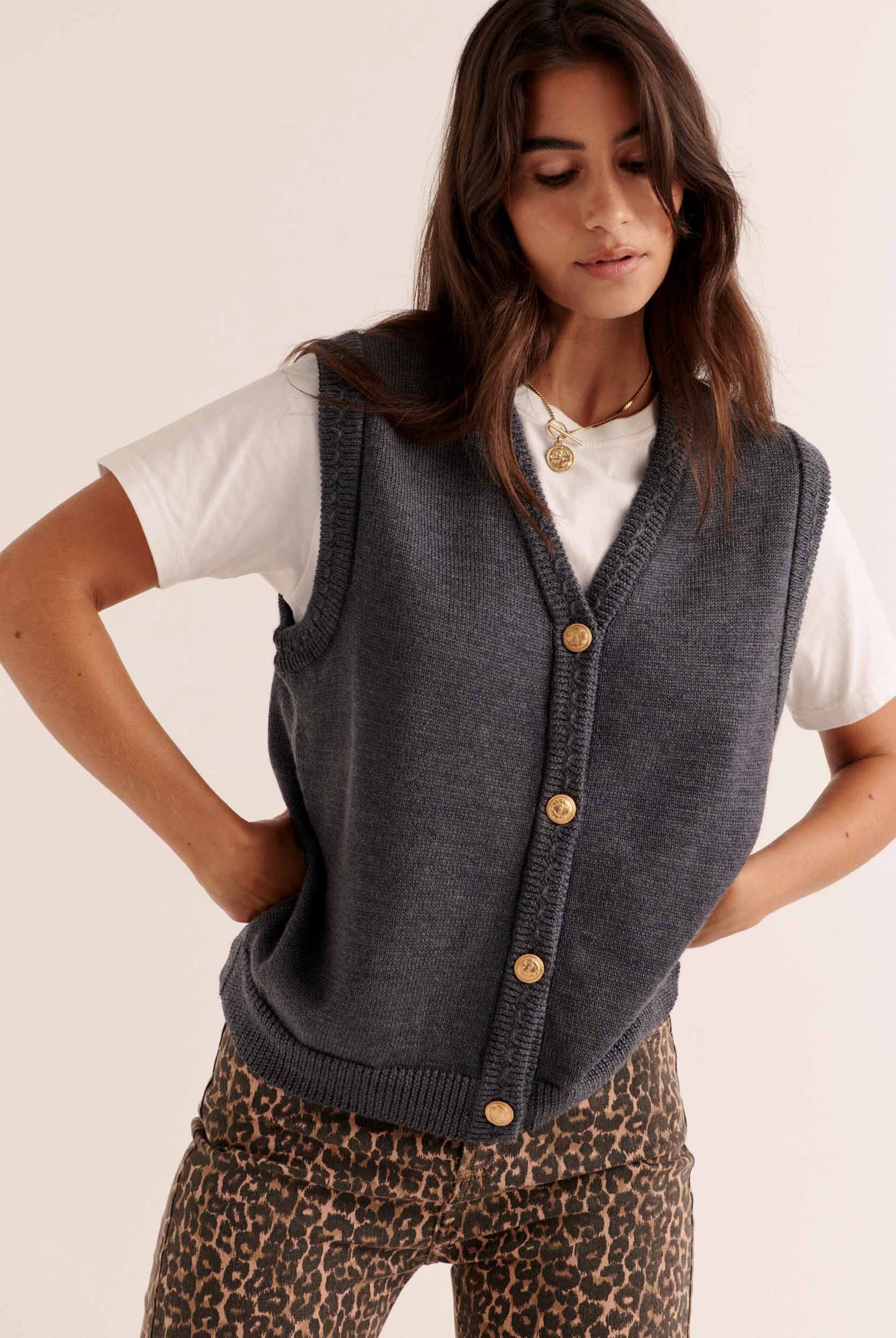 Gilet Constant gris