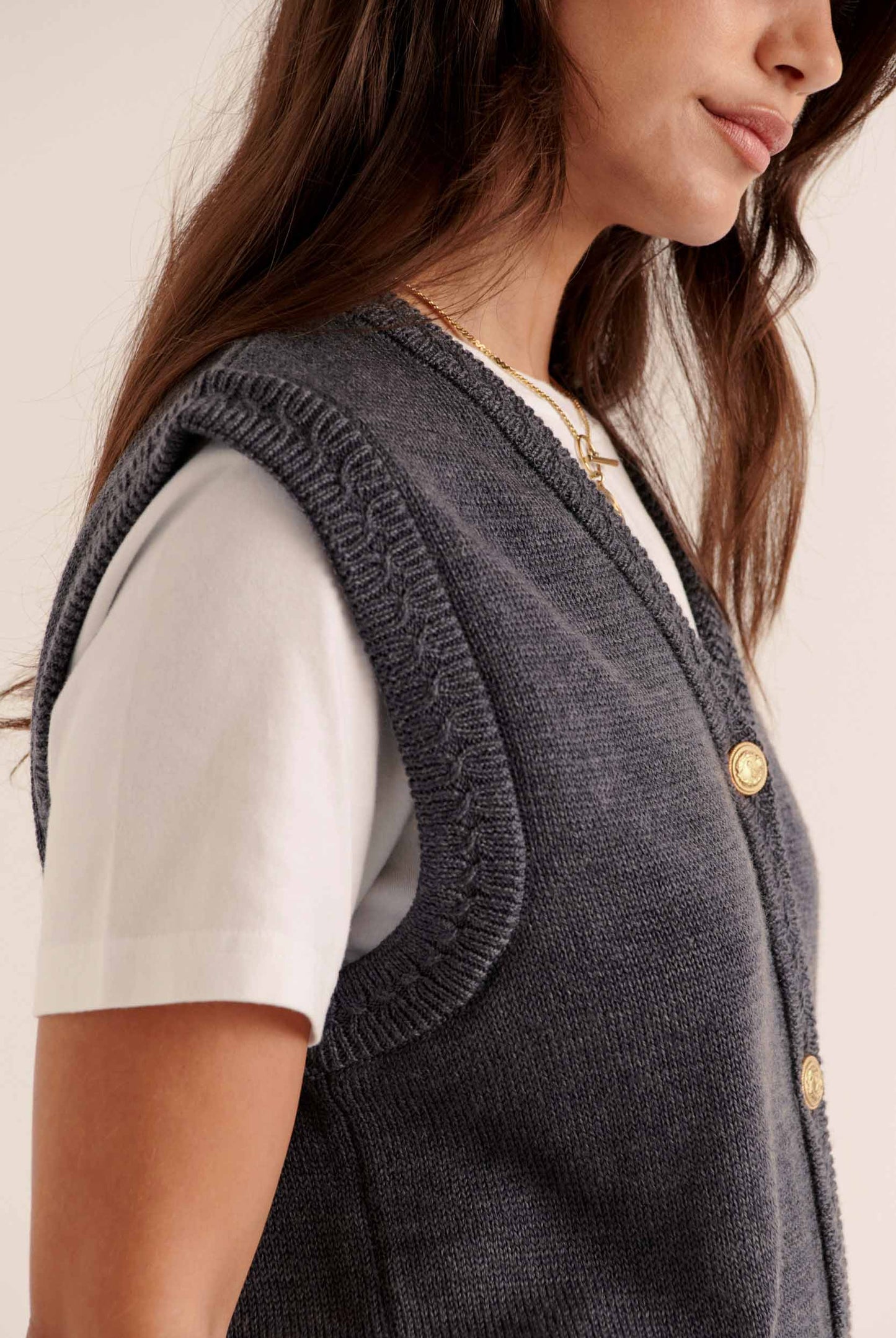 Gilet Constant gris