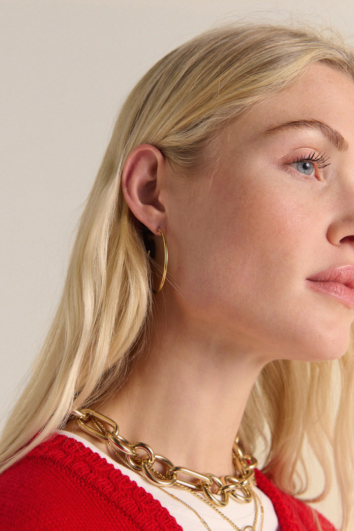 Earrings Falaise gold