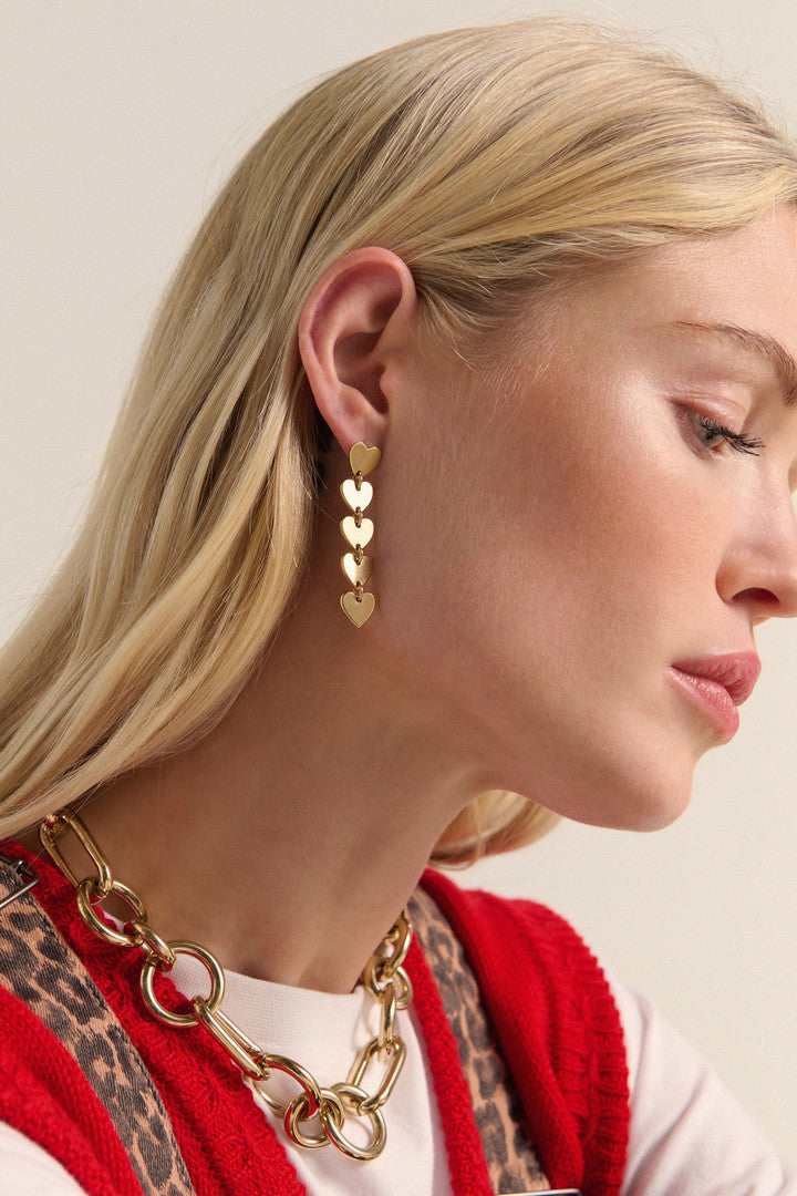 Golden Lolita earrings