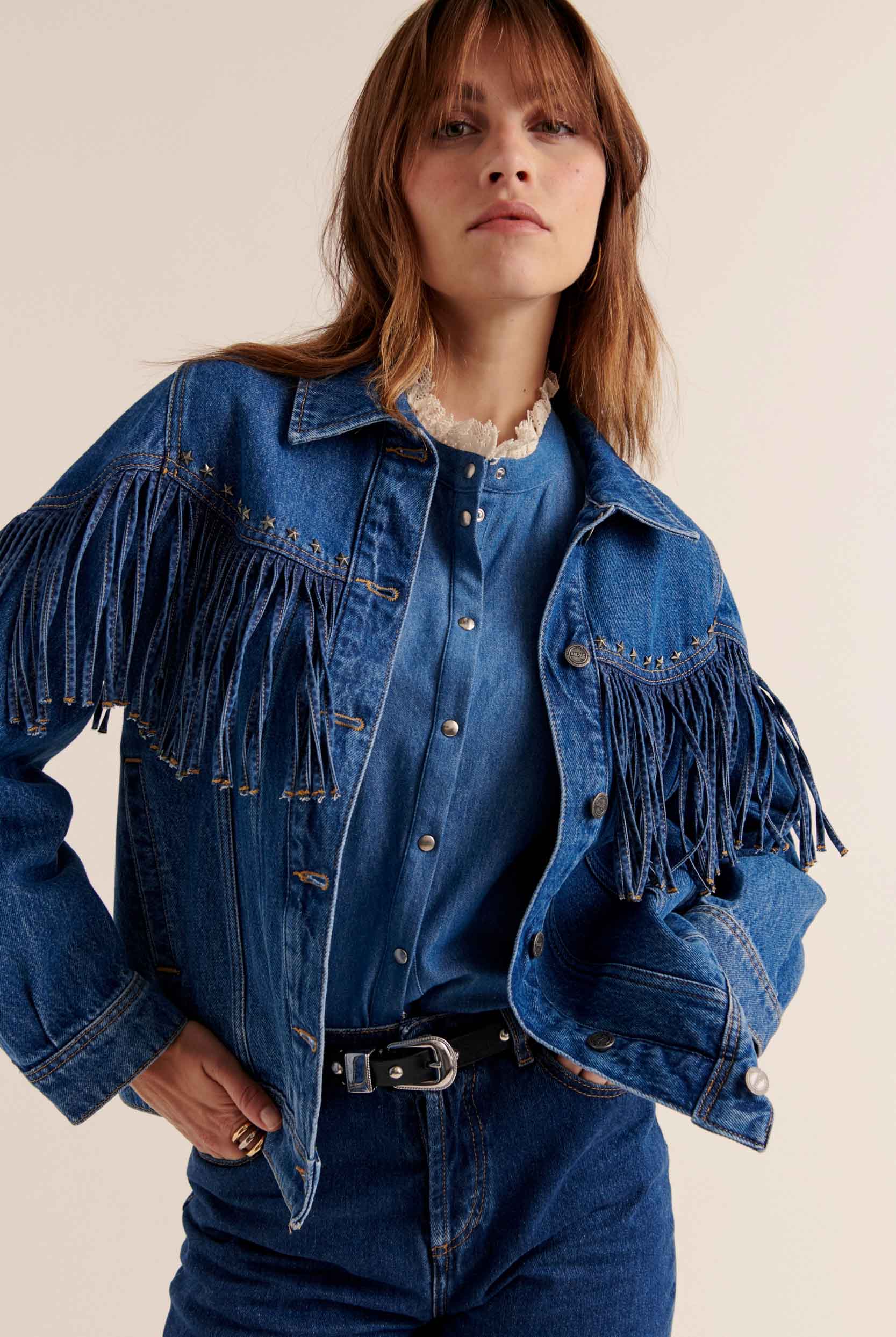 Hélène Cozy Vest - Blue