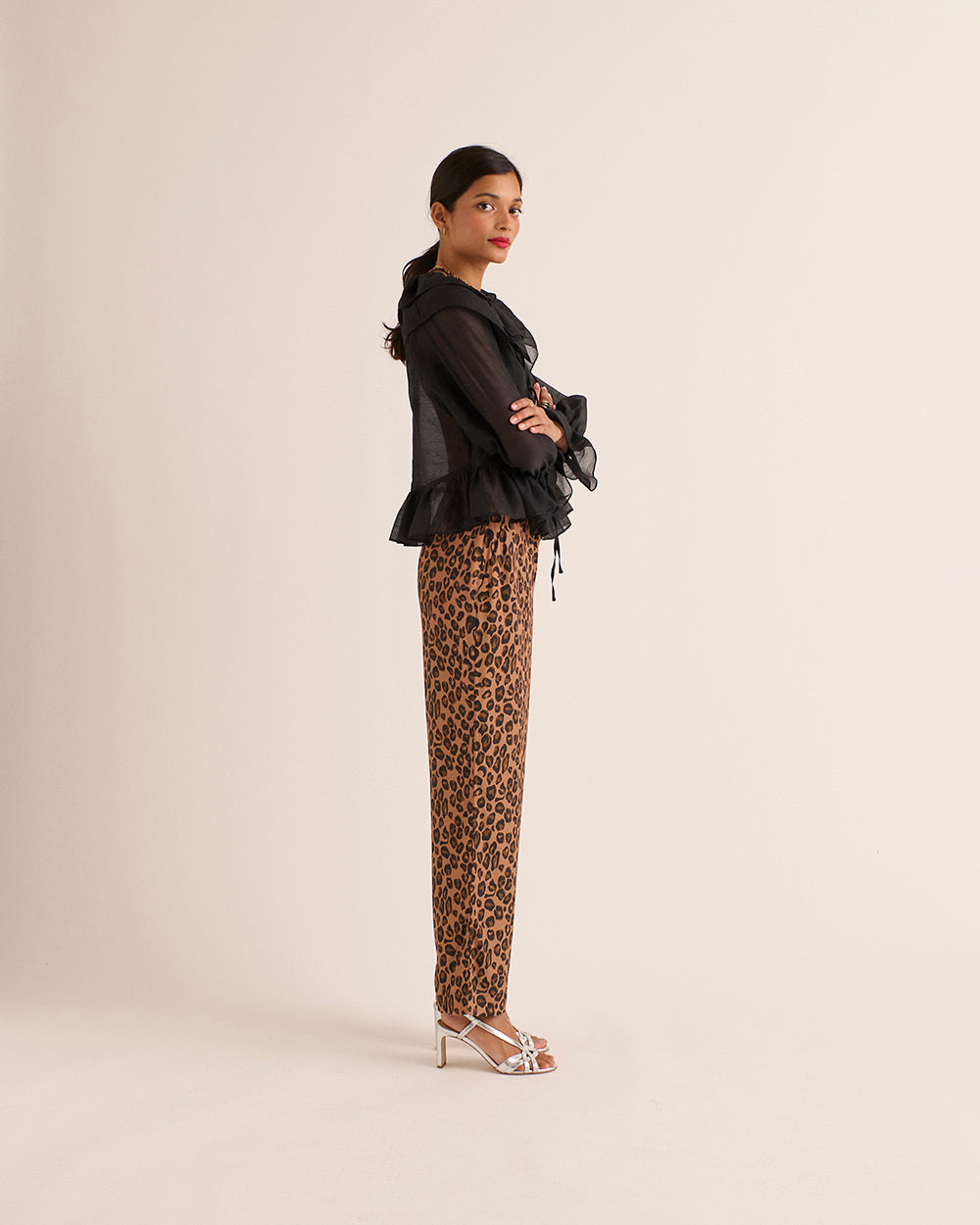 Citronnelle leopard pants - Balzac Paris
