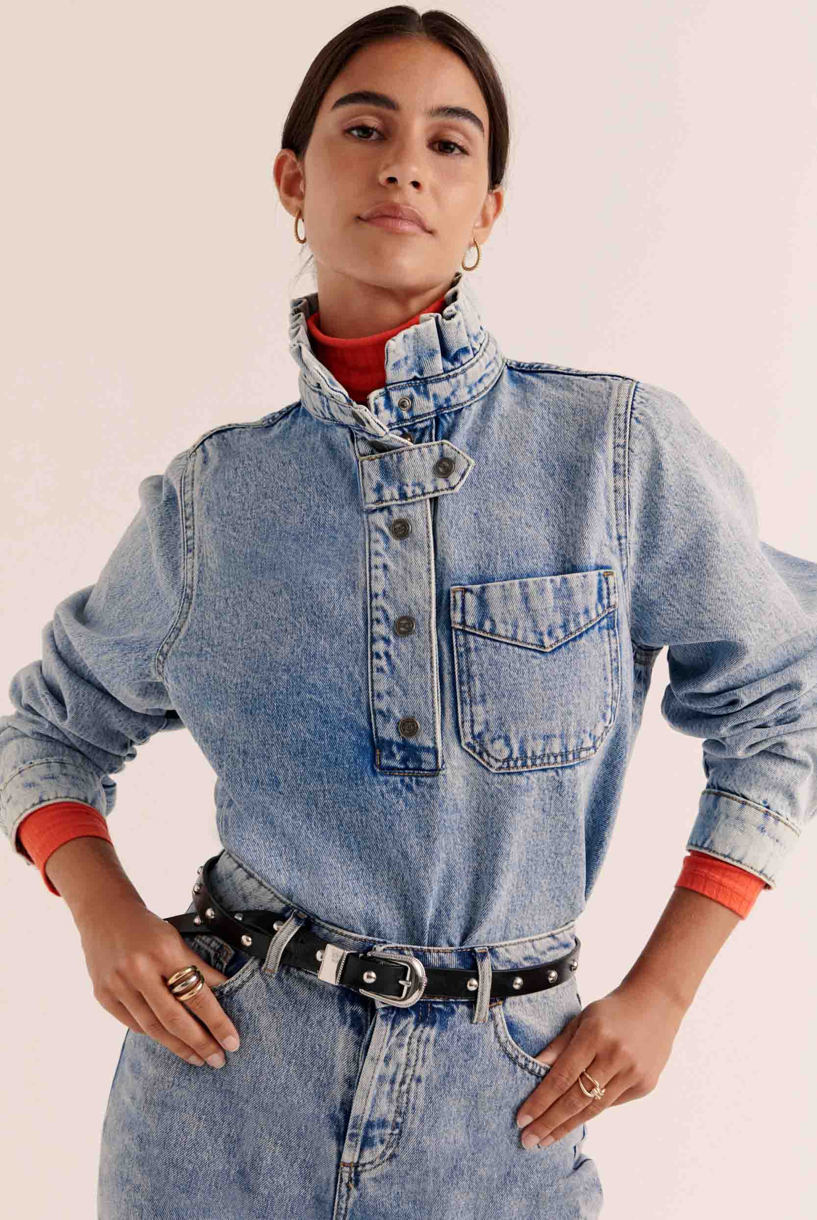 Ice blue Cyrius jacket - Balzac Paris Ice blue Cyrius jacket - Balzac Paris