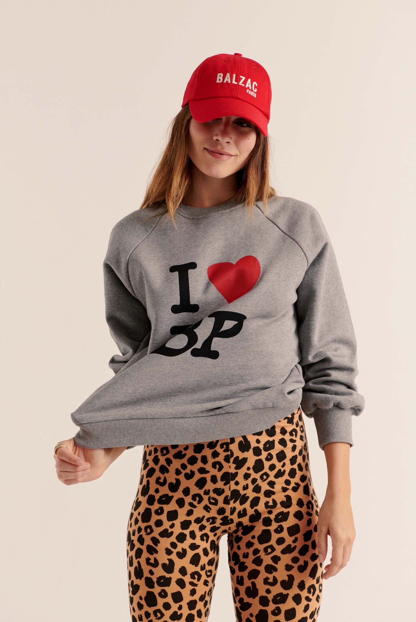 Jack I Love BP gray sweatshirt