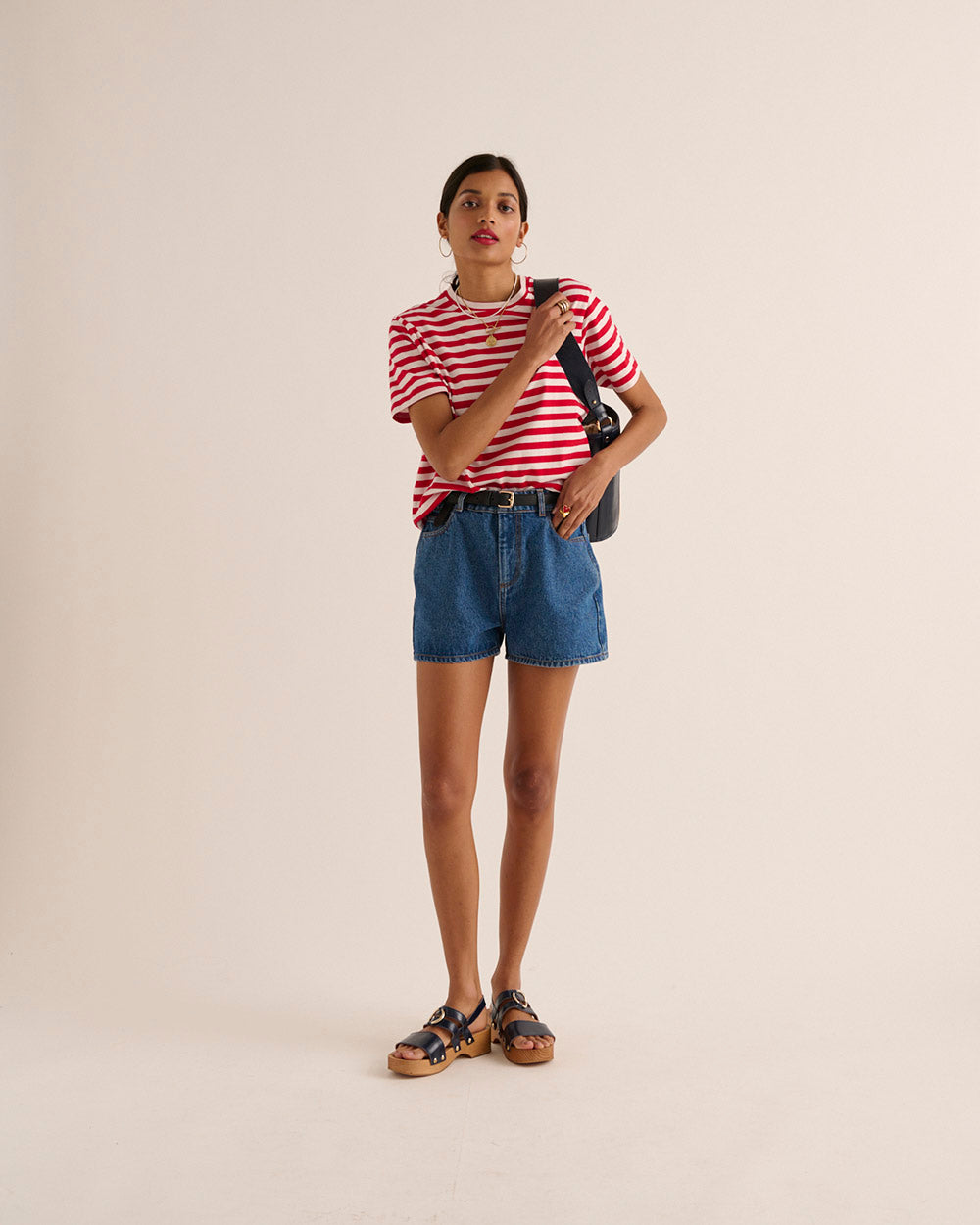 Shorts Triomphe blue midi