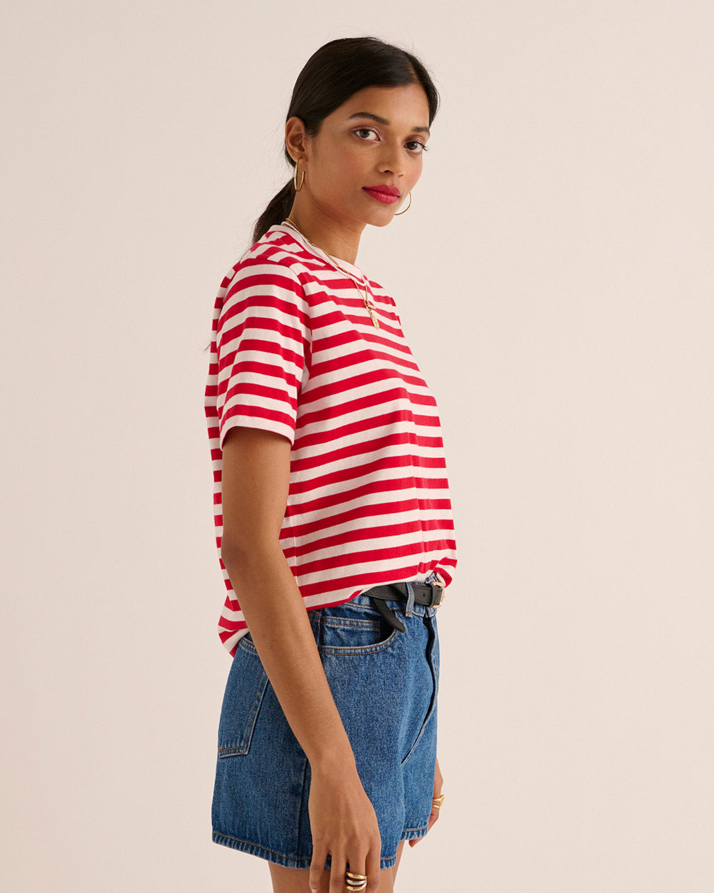 Shorts Triomphe blue midi