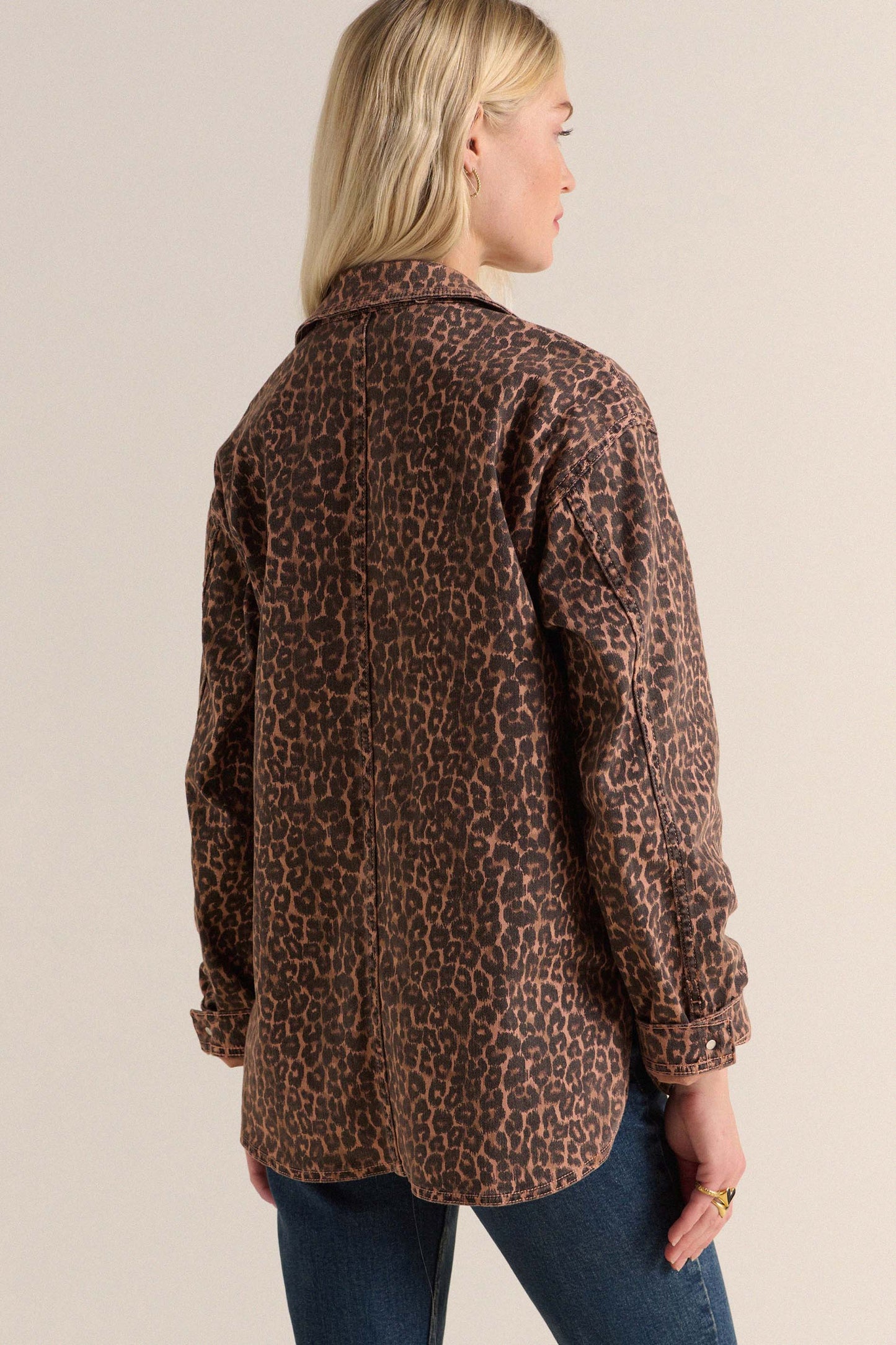 Coffee leopard Marais jacket